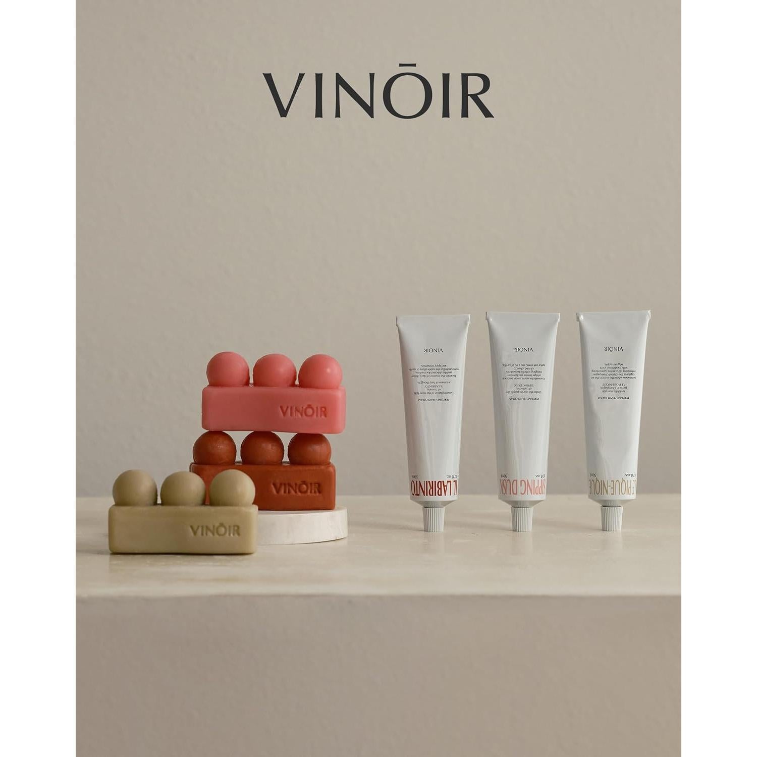 Barra de Ducha Decantadora VINOIR SIPPING DUSK 99g - Aroma Frutos Rojos y Lavanda