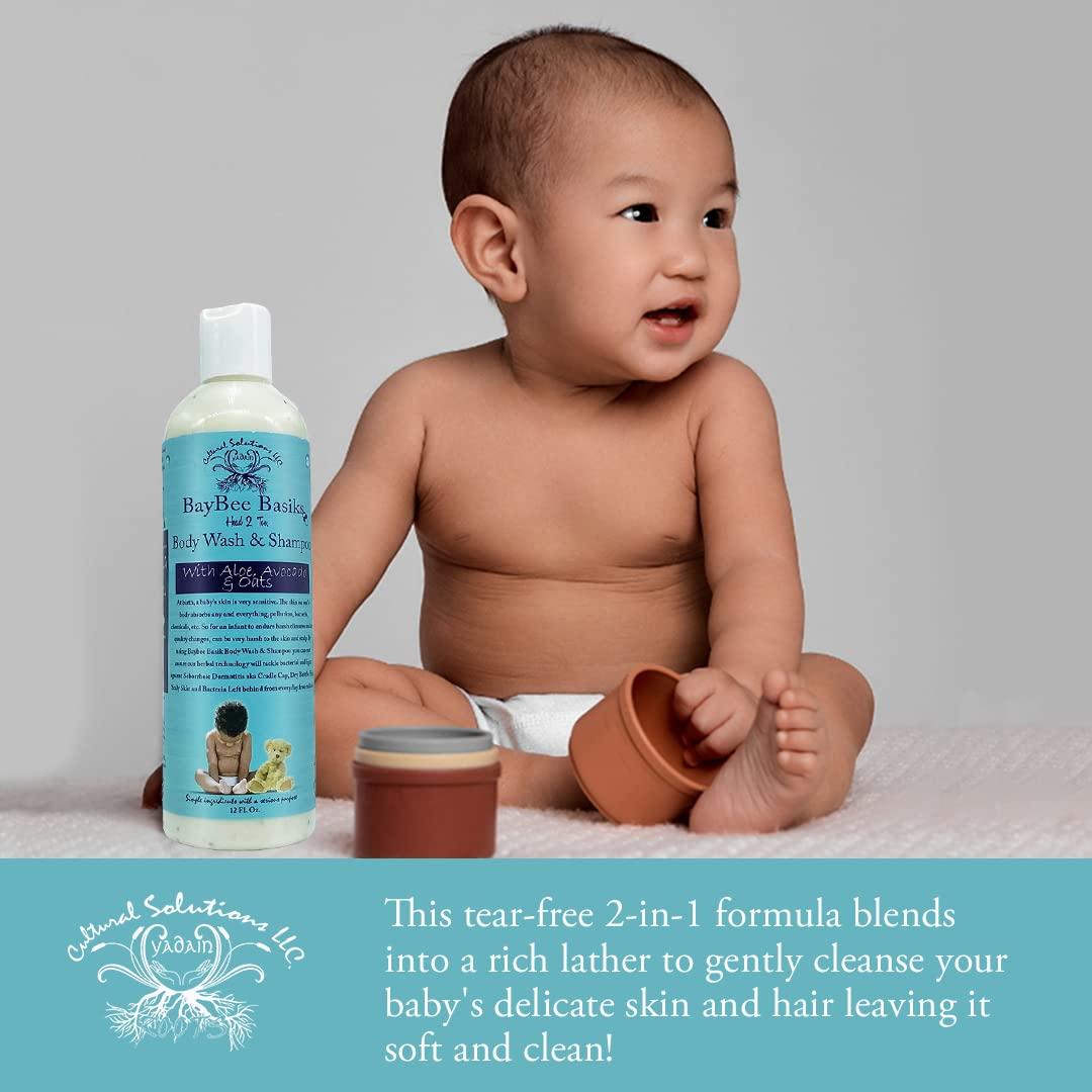 Jabón Corporal y Champú 2 en 1 Yadain Baybee 340g - Piel Sensible