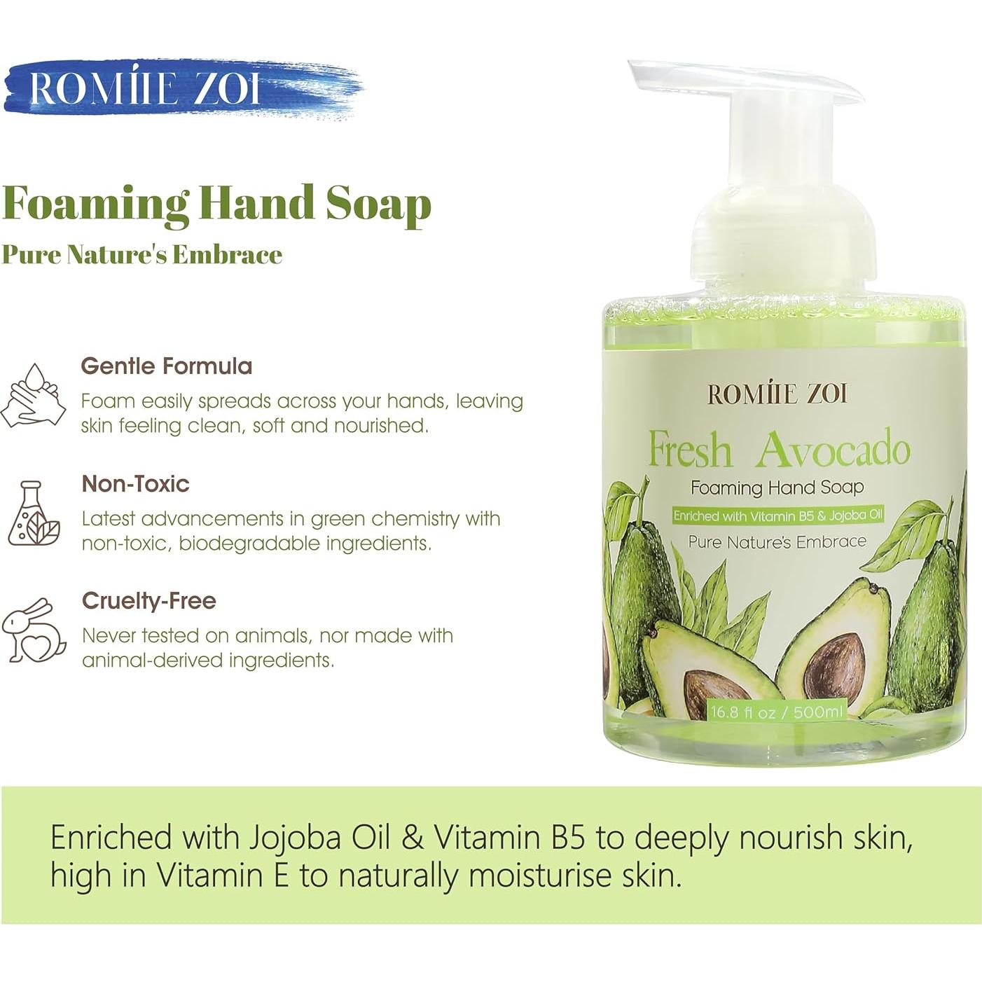 Jabón de Manos Espumoso CHAIN IN GIFTS 500ml - 2 Fragancias