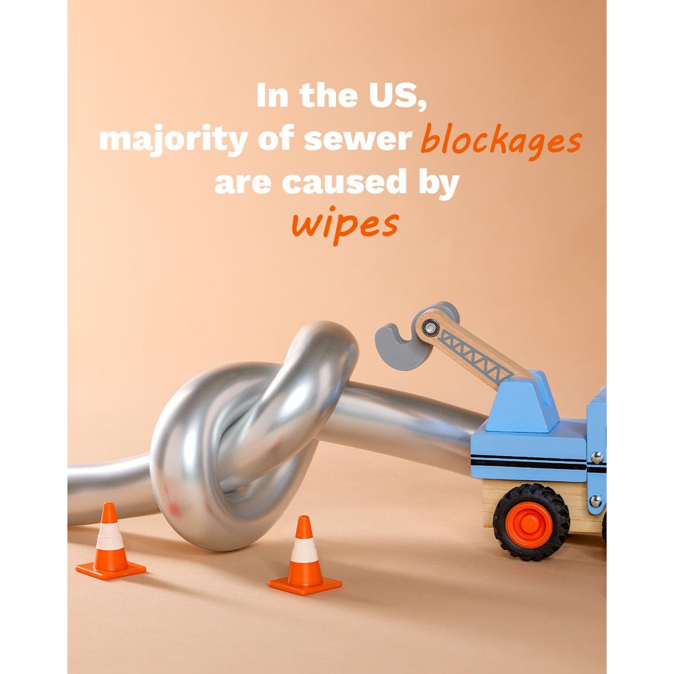 Toallitas Limpiadoras Compostables Mustela 60 Unidades Sin Fragancia