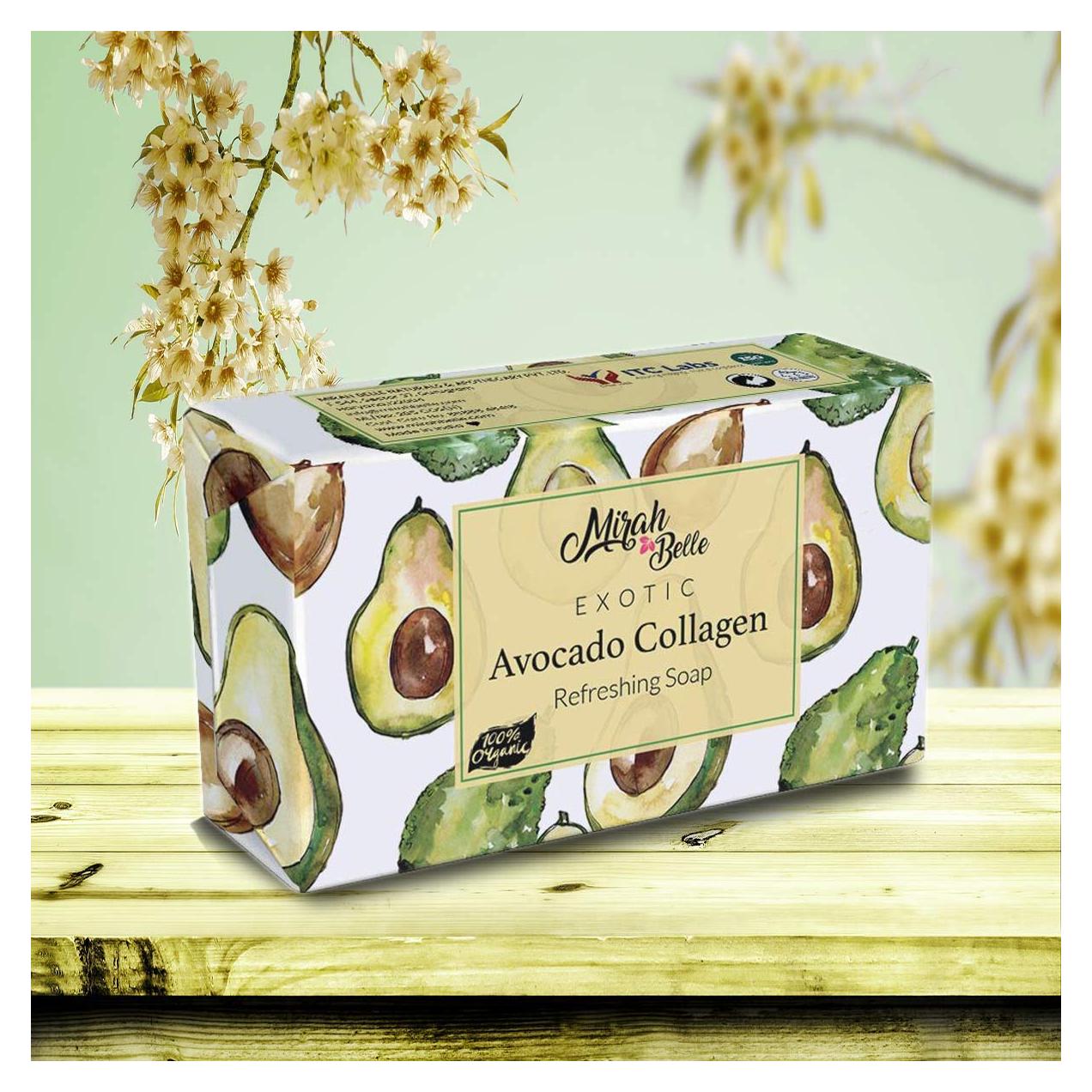 Jabón de Colágeno de Aguacate Mirah Belle - 125 g - Orgánico y Vegano