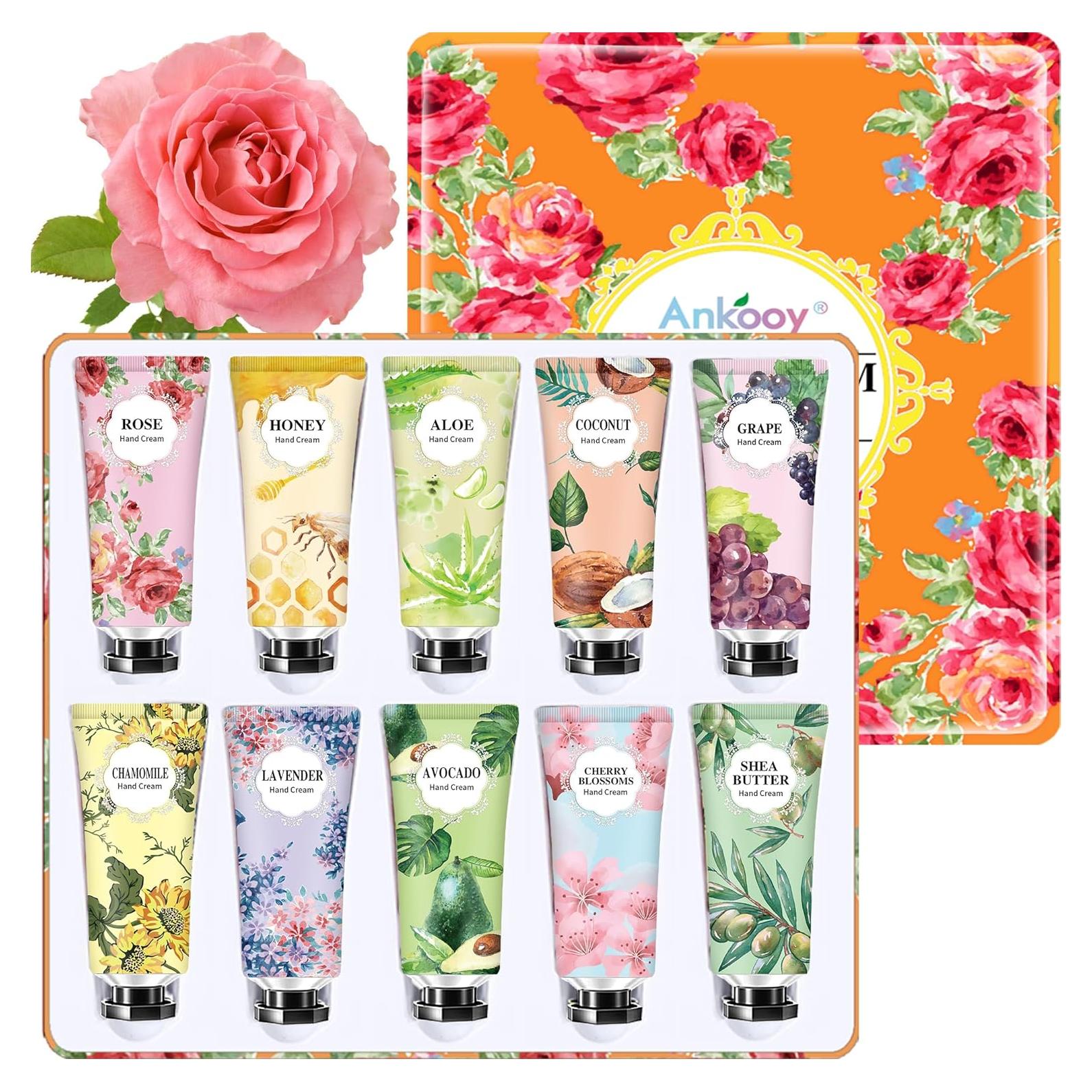 Set de 10 Cremas de Manos Naturales CMWGKBC - Hidratación Profunda