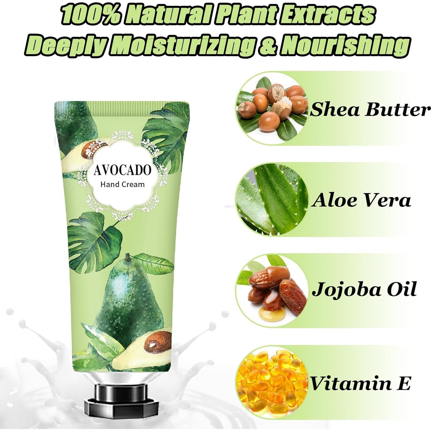 Set de 10 Cremas de Manos Naturales CMWGKBC - Hidratación Profunda