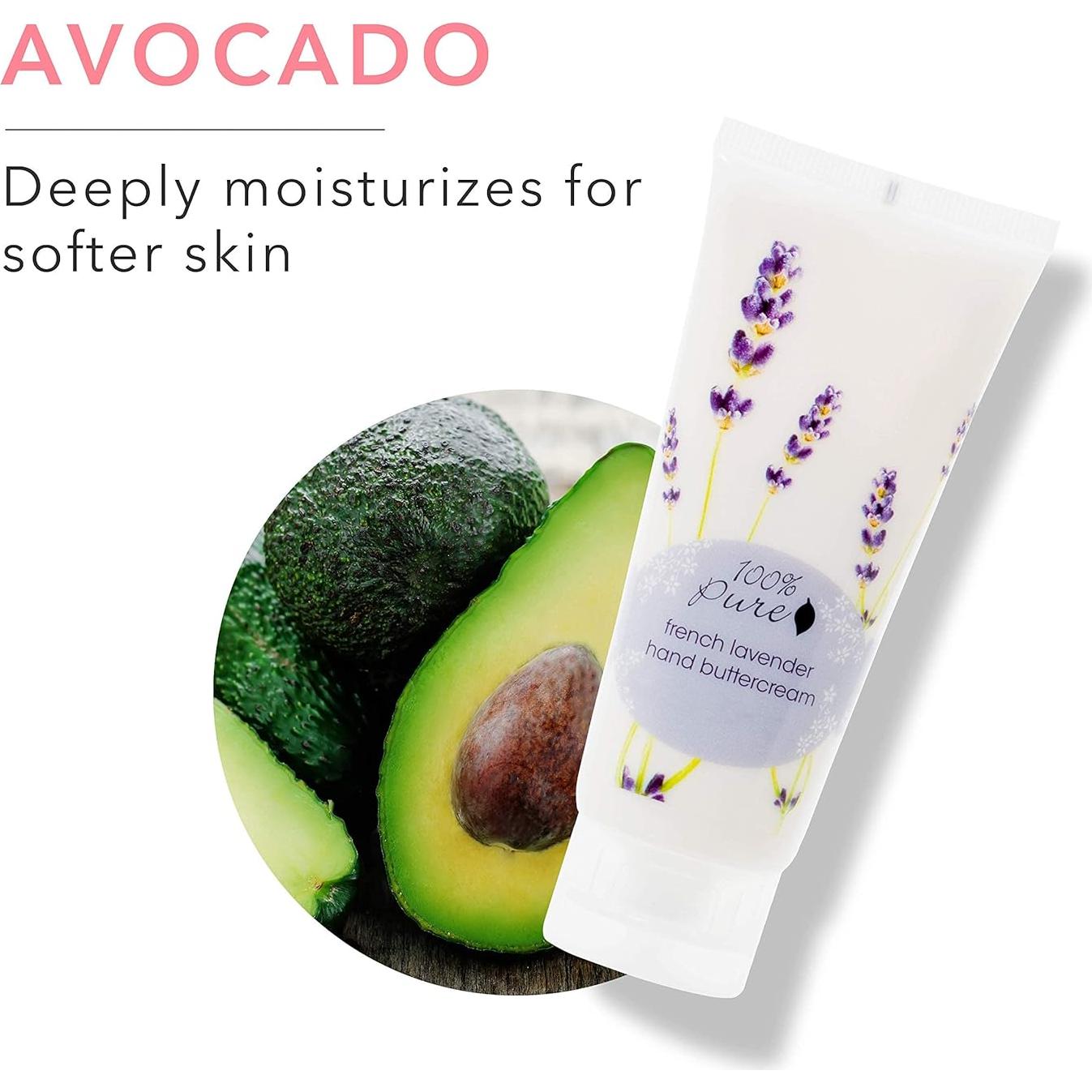 Crema de Manos Hidratante 100% Puro Lavanda Francesa 59ml