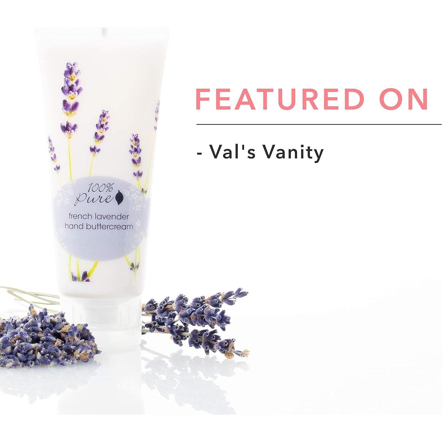 Crema de Manos Hidratante 100% Puro Lavanda Francesa 59ml