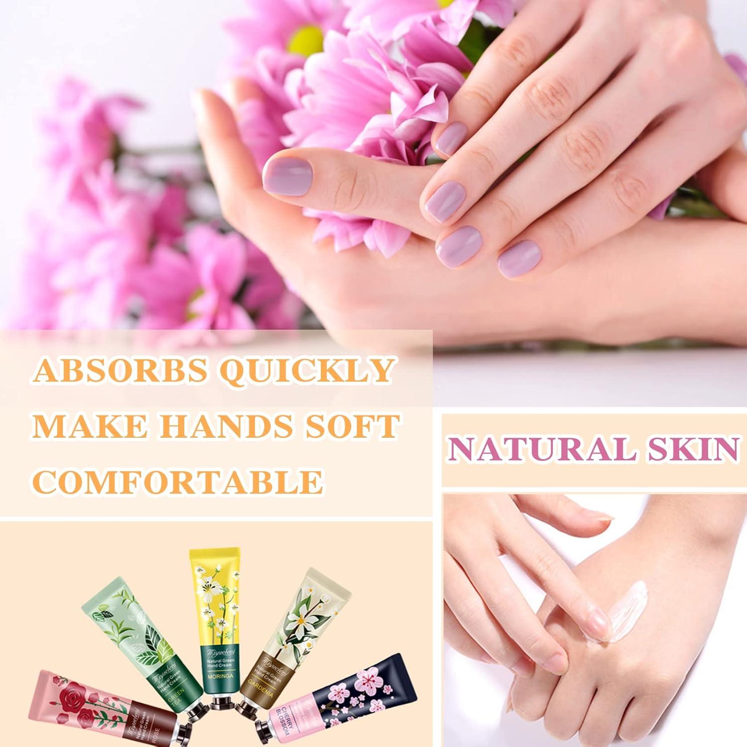 Set de 5 Cremas de Manos Hidratantes Fusang 30ml Aromáticas