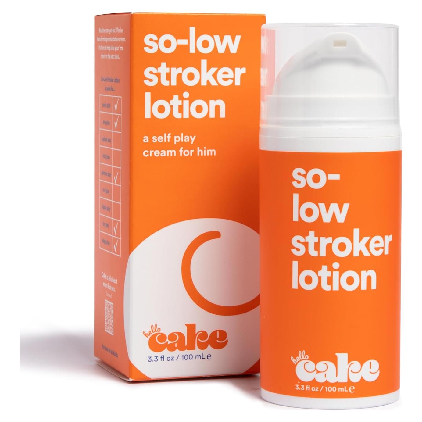 Crema Stroker So-Low Cake 98 ml - Hidratante Natural para Hombres