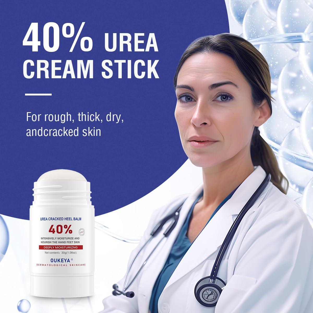 Crema de Urea 40% OUKEYA para Pies y Manos - Balsamo Hidratante