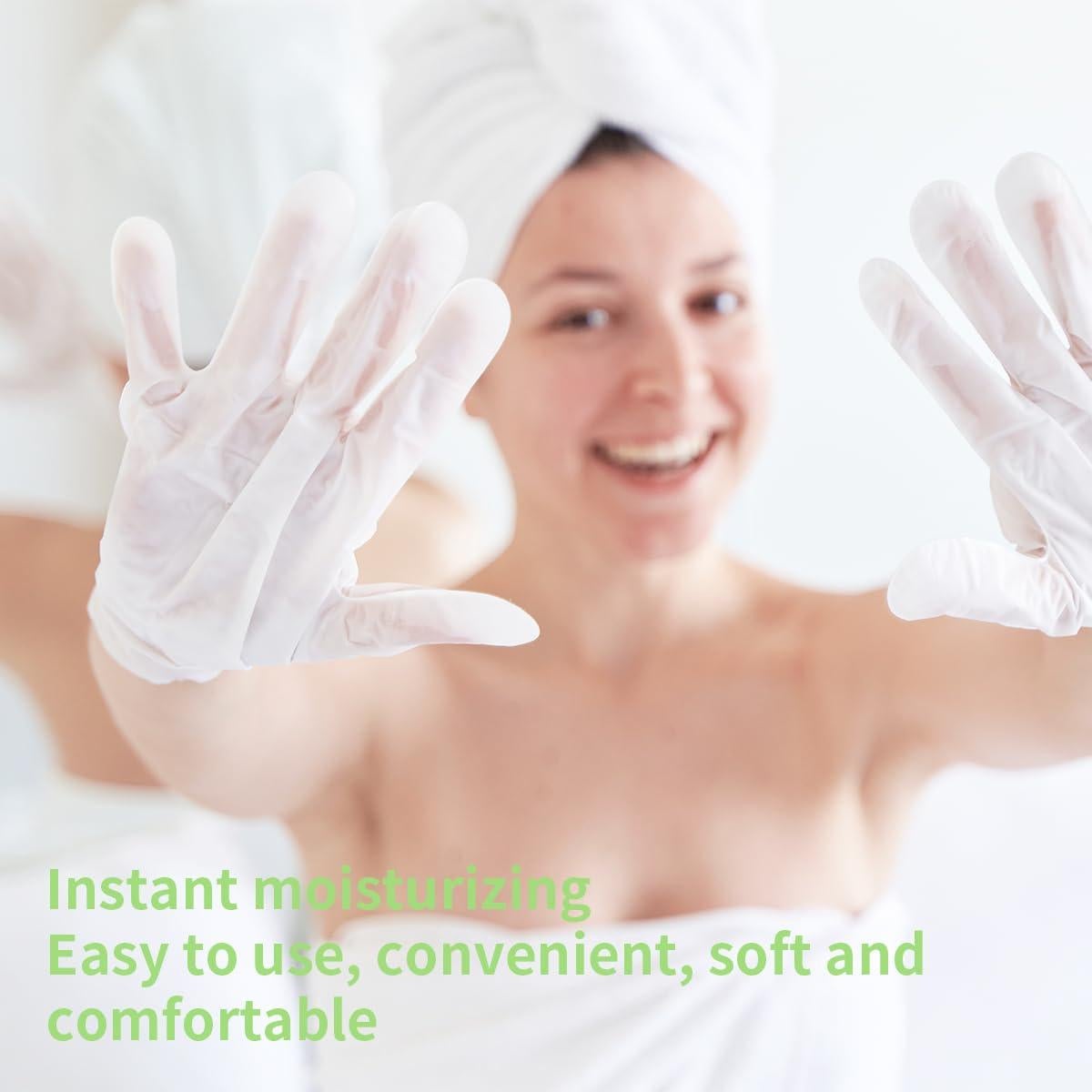 Mascarilla Hidratante para Manos SULADEC - Manteca de Karité y Leche de Cabra - 5 Pares