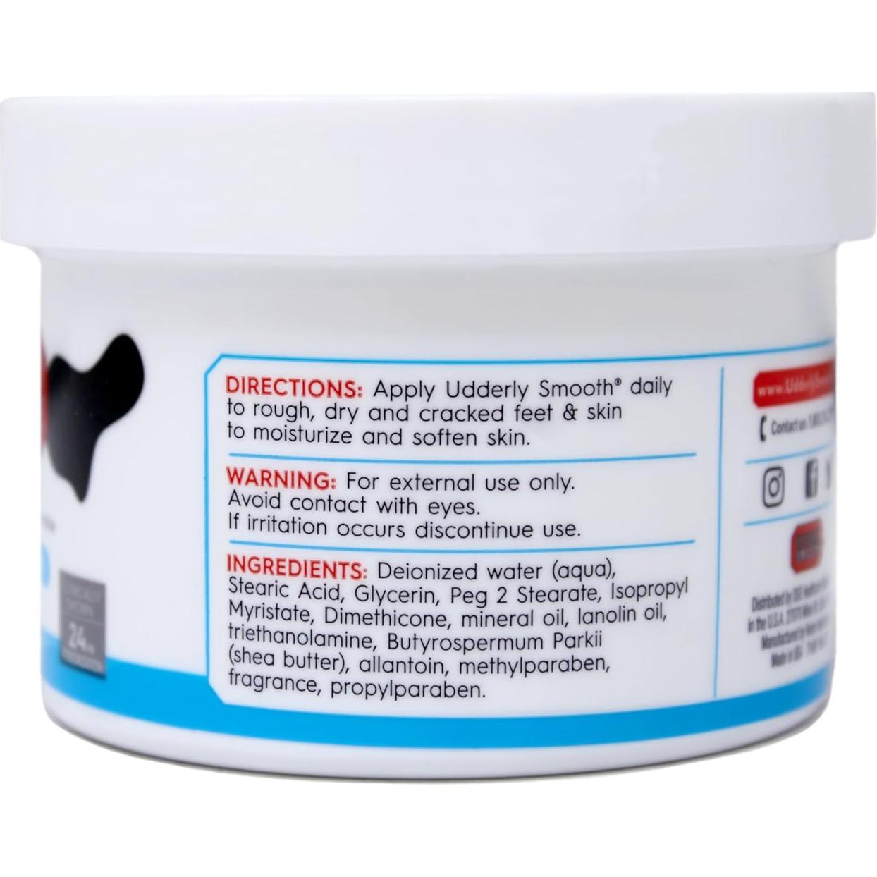 Crema para Pies Udderly Smooth con Manteca de Karité 226 g