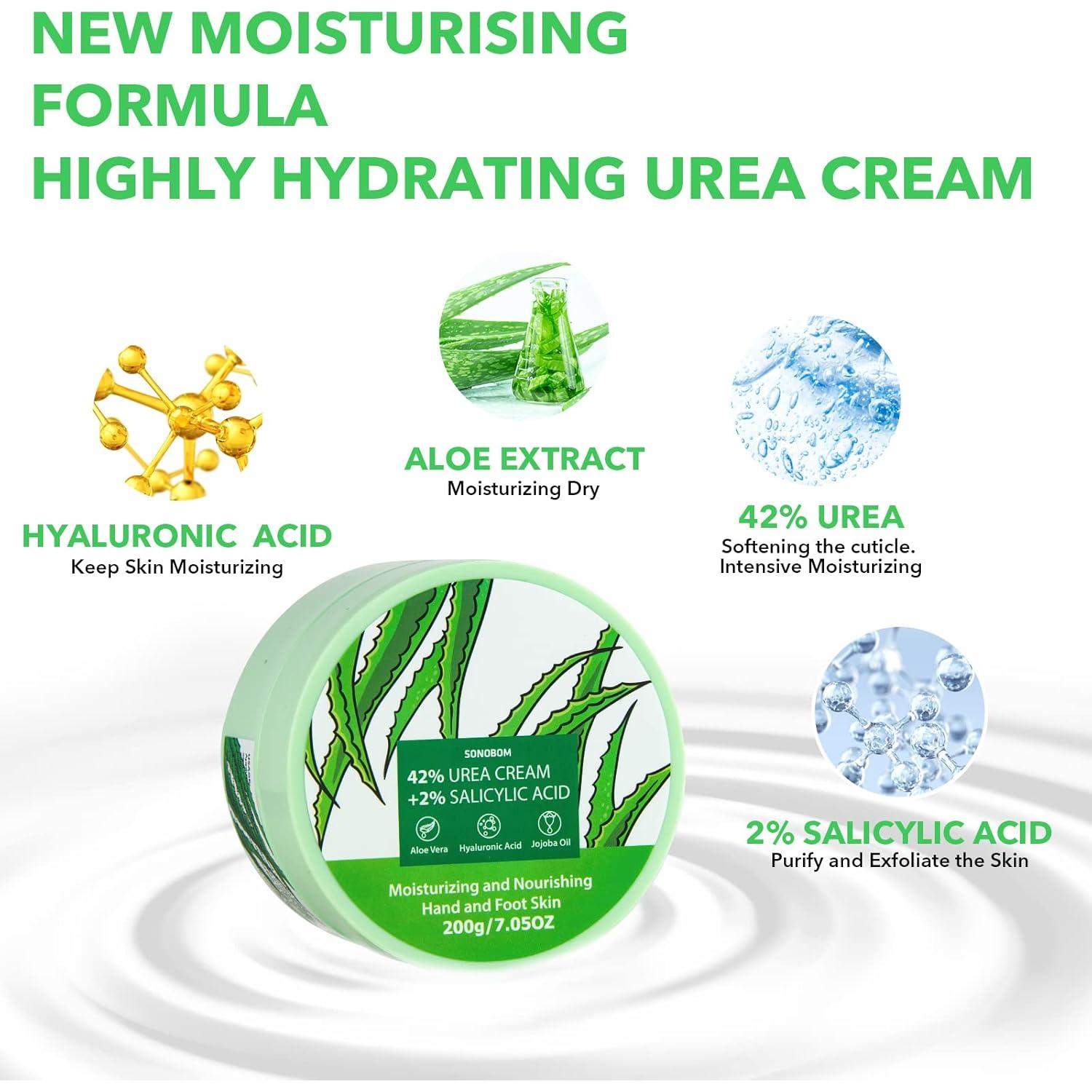 Crema de Urea 42% con Ácido Salicílico y Aloe Vera 198g