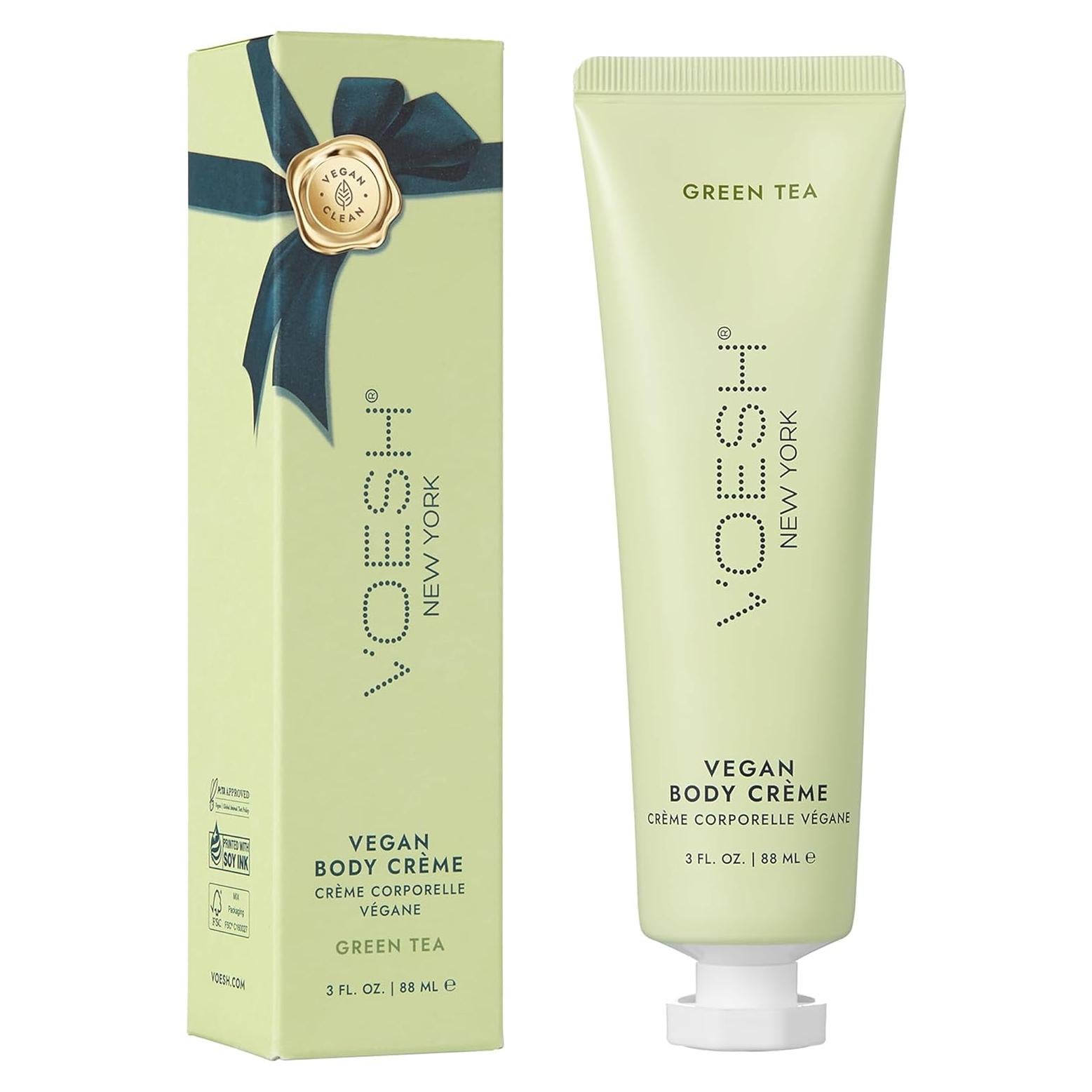 Loción Vegana Voesh Nueva York Velvet Luxe Té Verde 85g