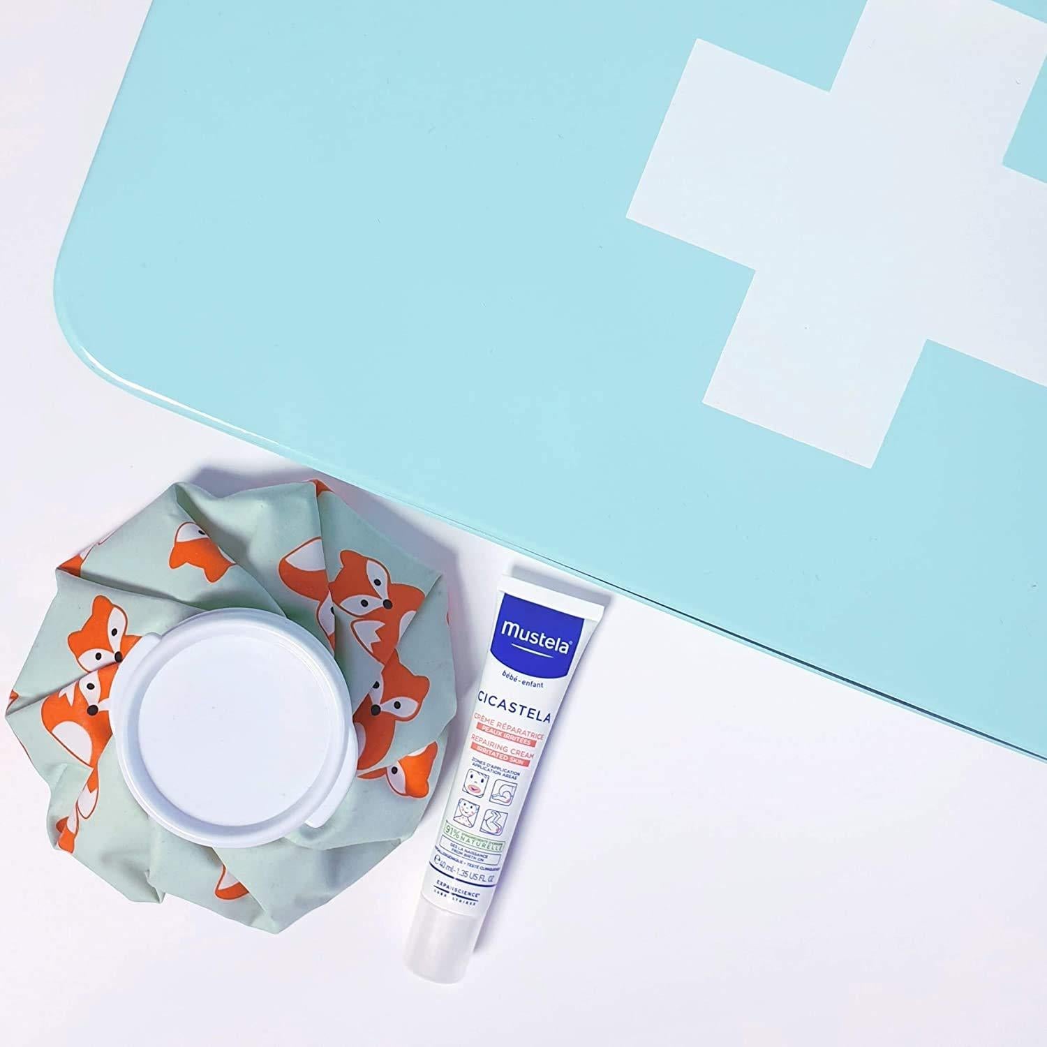 Crema Hidratante Cicastela Mustela 39.7 ml - Sin Fragancia