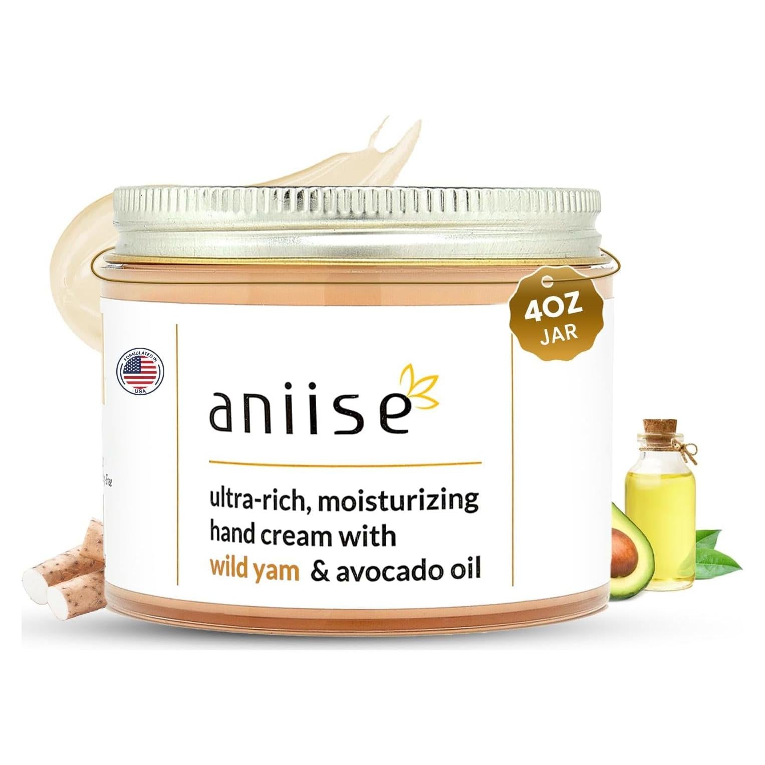 Crema Hidratante para Manos Aniise con Ñame Silvestre 113 g