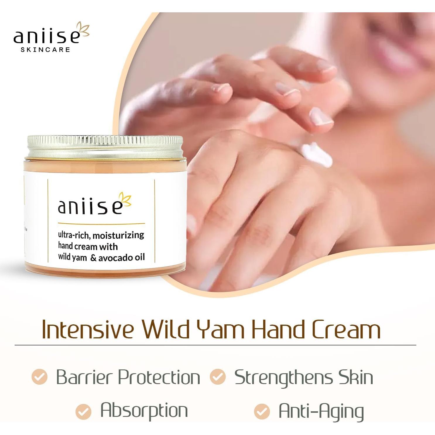 Crema Hidratante para Manos Aniise con Ñame Silvestre 113 g