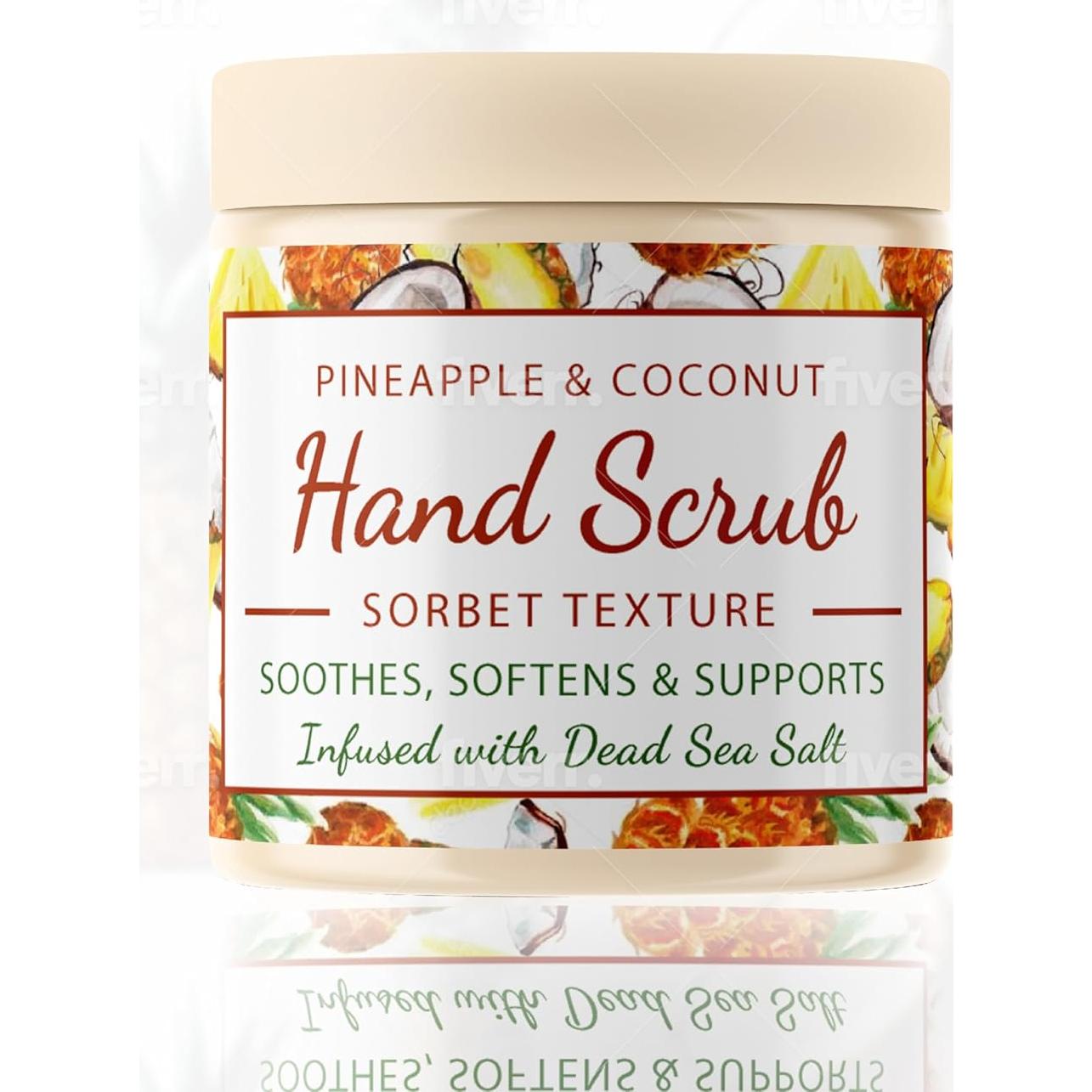 Exfoliante de Manos CalmGrace 298g con Sales del Mar Muerto