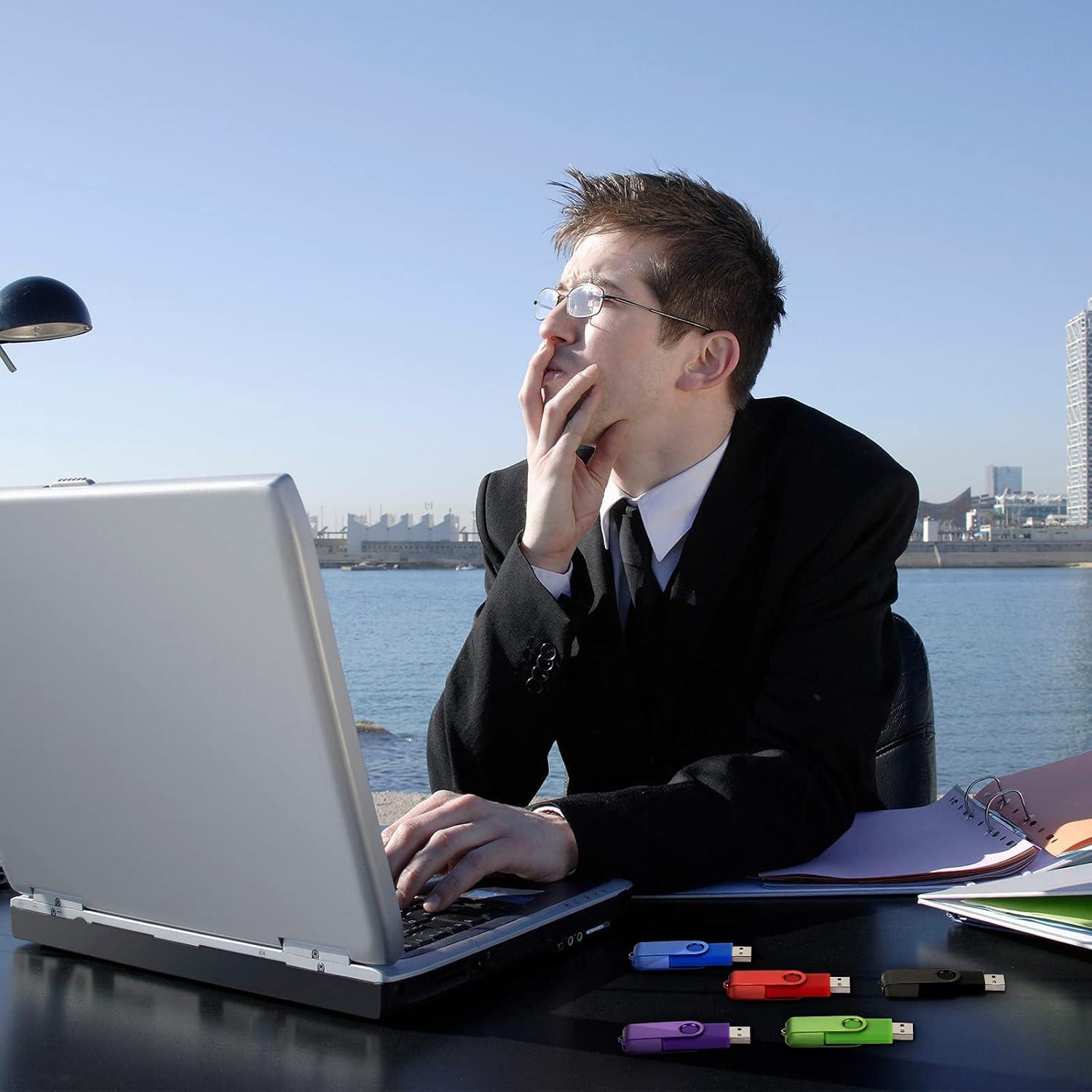 Pendrive 32GB DEEKOO 5 Pack USB 2.0 Colores Mixtos