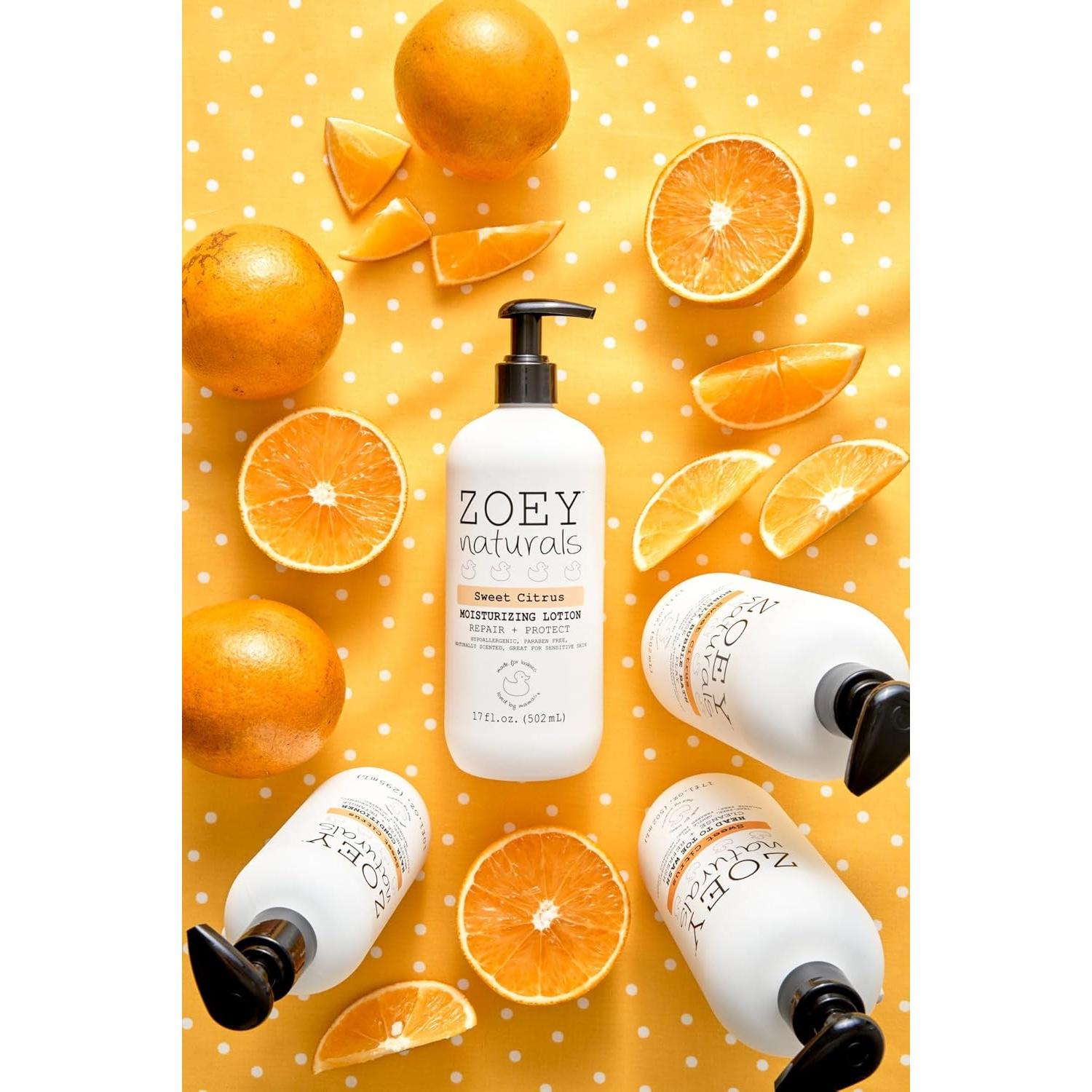 Loción para Bebés Zoey Naturals Cítricos Dulces 500ml