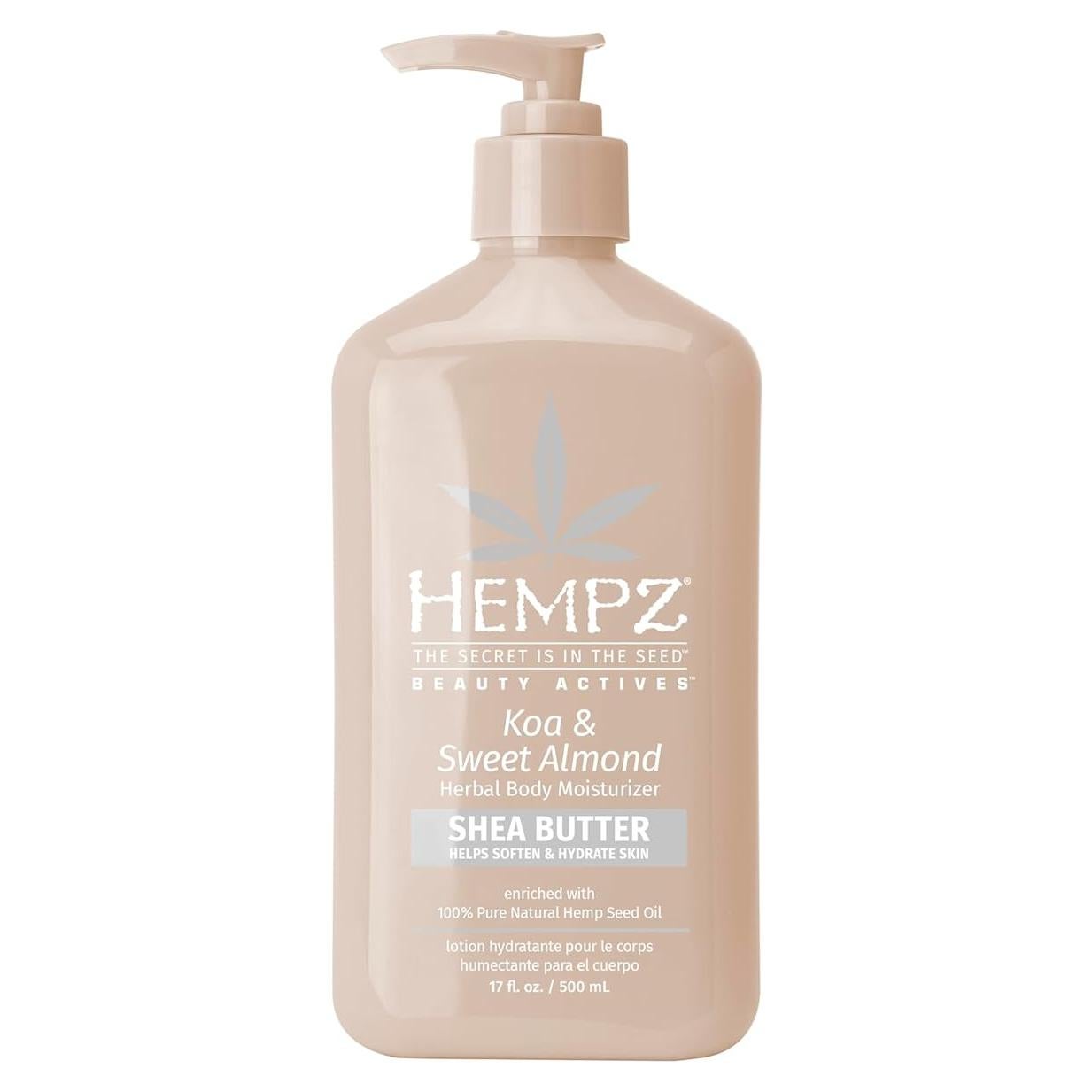 Hempz Hidratante Corporal Koa y Almendra Dulce 500 ml