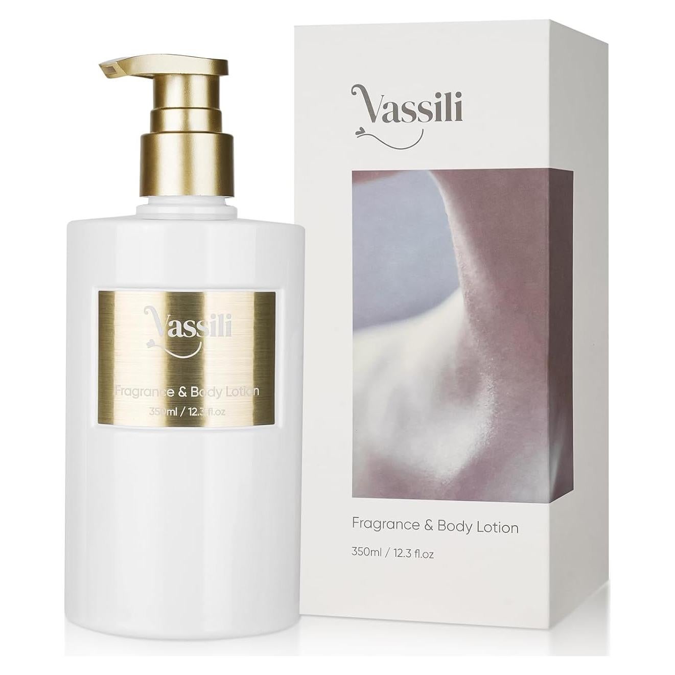 Loción Corporal Reafirmante Vassili 365 ml Hidratante Piel Seca