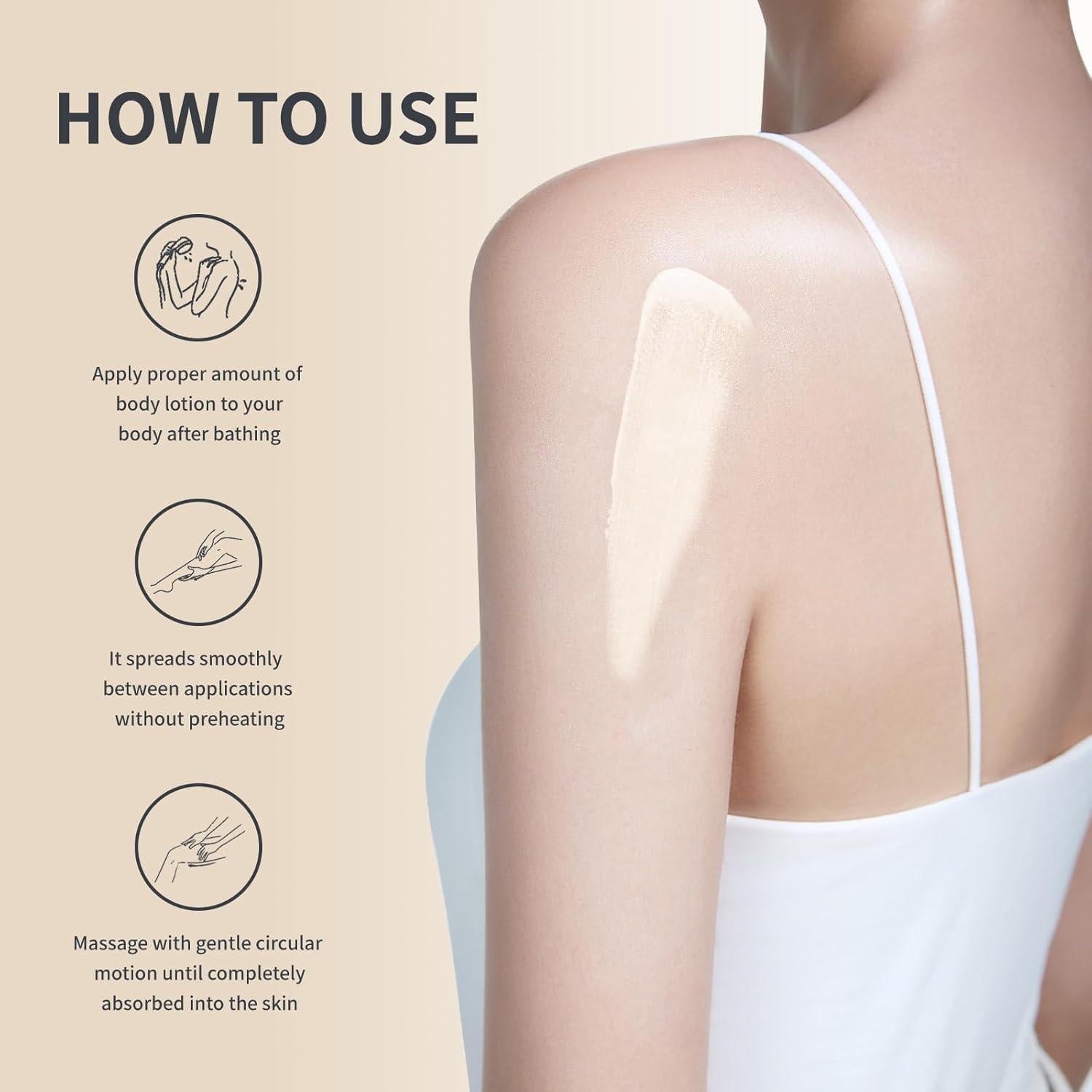 Loción Corporal Reafirmante Vassili 365 ml Hidratante Piel Seca