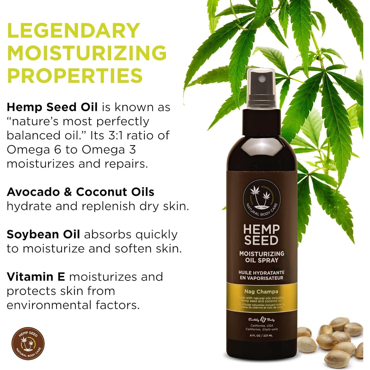 Aceite Hidratante en Spray Vegano Earthly Body 226.8 ml