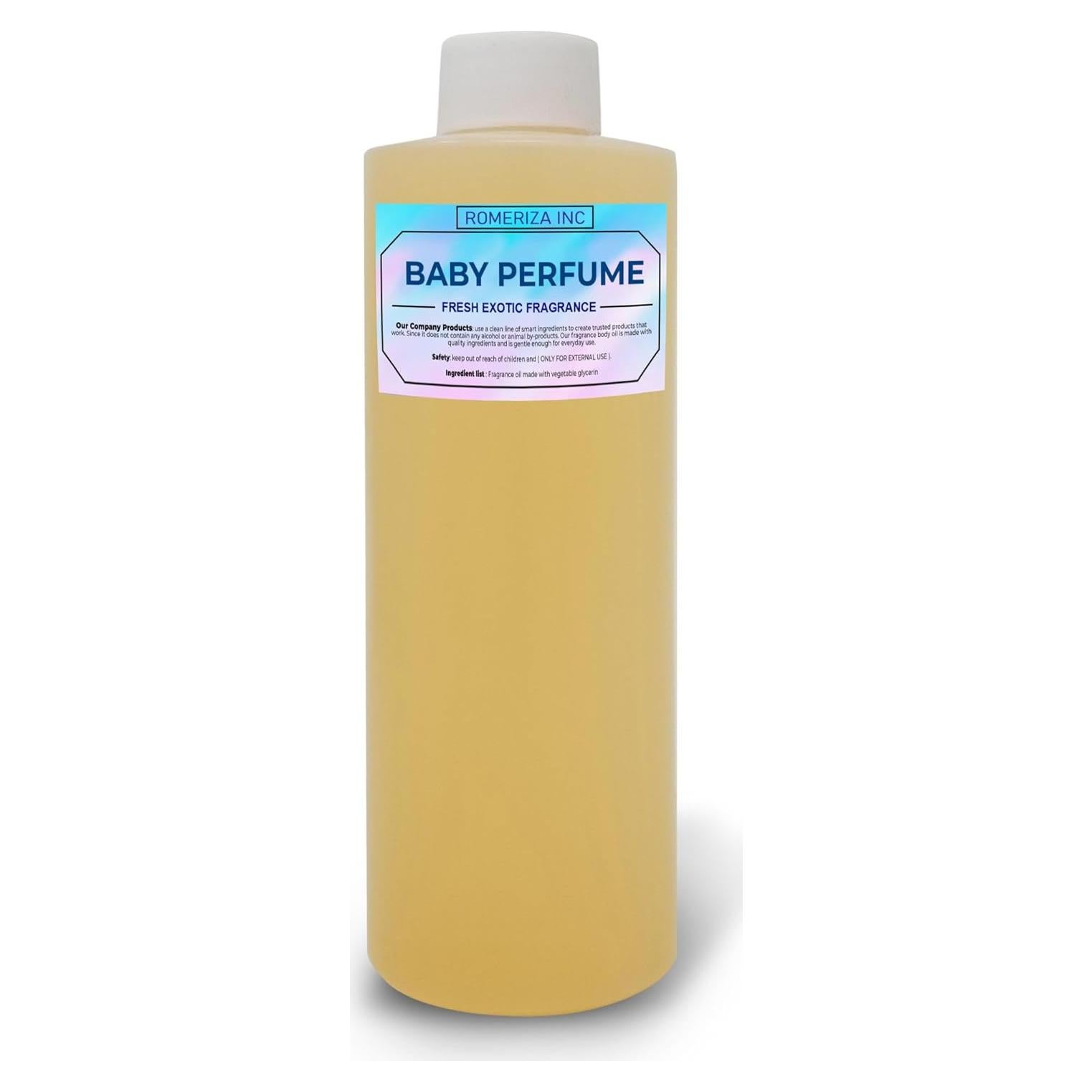 Aceite Corporal Unisex ROMERIZA 118 ml Aroma Bebé Hidratante