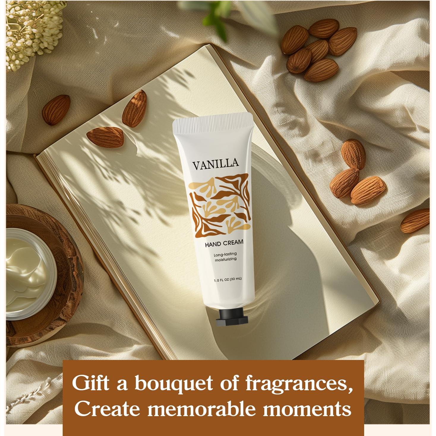 Set de Regalo 24 Crema de Manos BODY & EARTH Aromatizadas