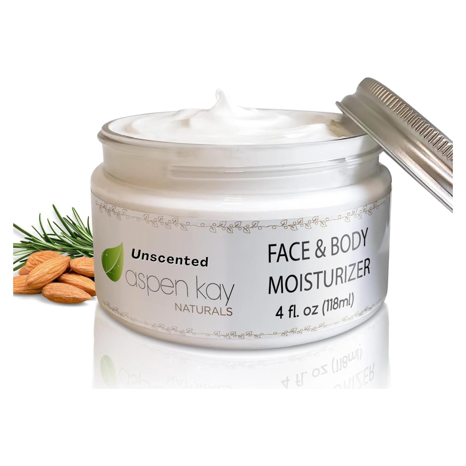 Hidratante Facial y Corporal Aspen Kay Naturals 118 ml - Sin Fragancia