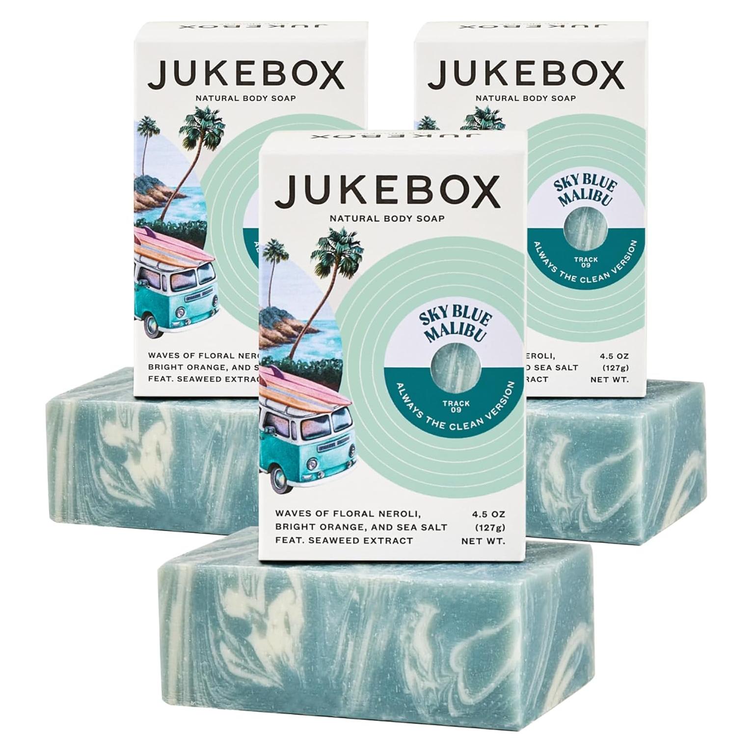 Jabón Natural Dr. Squatch 127.6g x 3 - Neroli, Naranja, Sal Marina