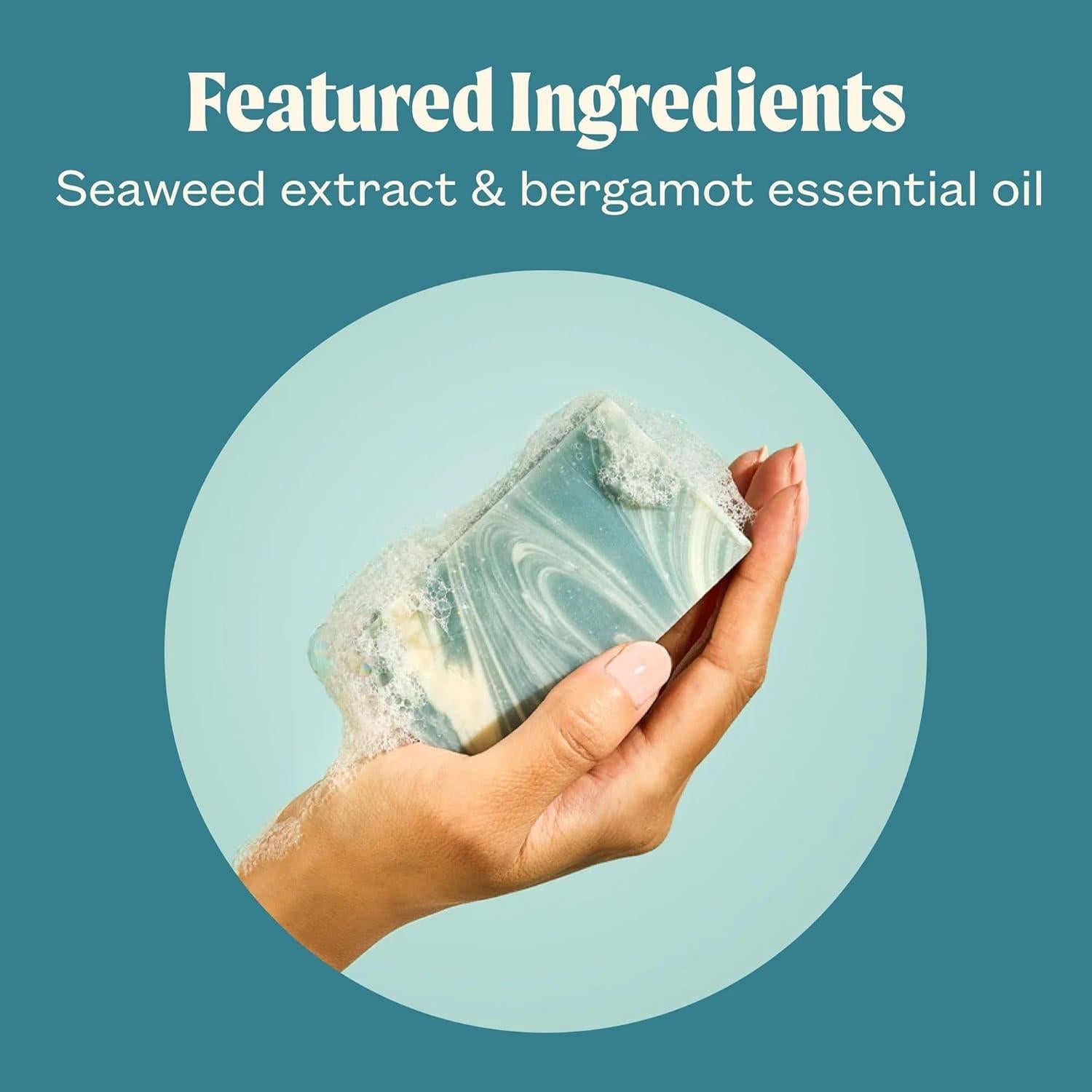 Jabón Natural Dr. Squatch 127.6g x 3 - Neroli, Naranja, Sal Marina