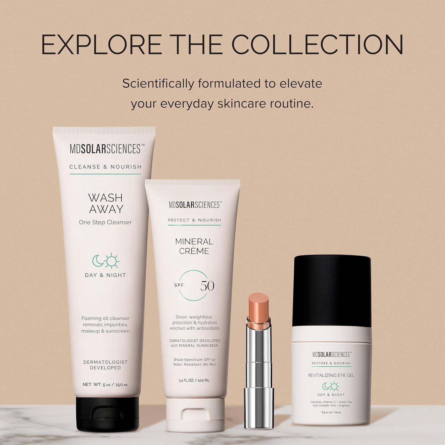 Bálsamo Labial Tinte MDSolarSciences SPF 30 Vegano