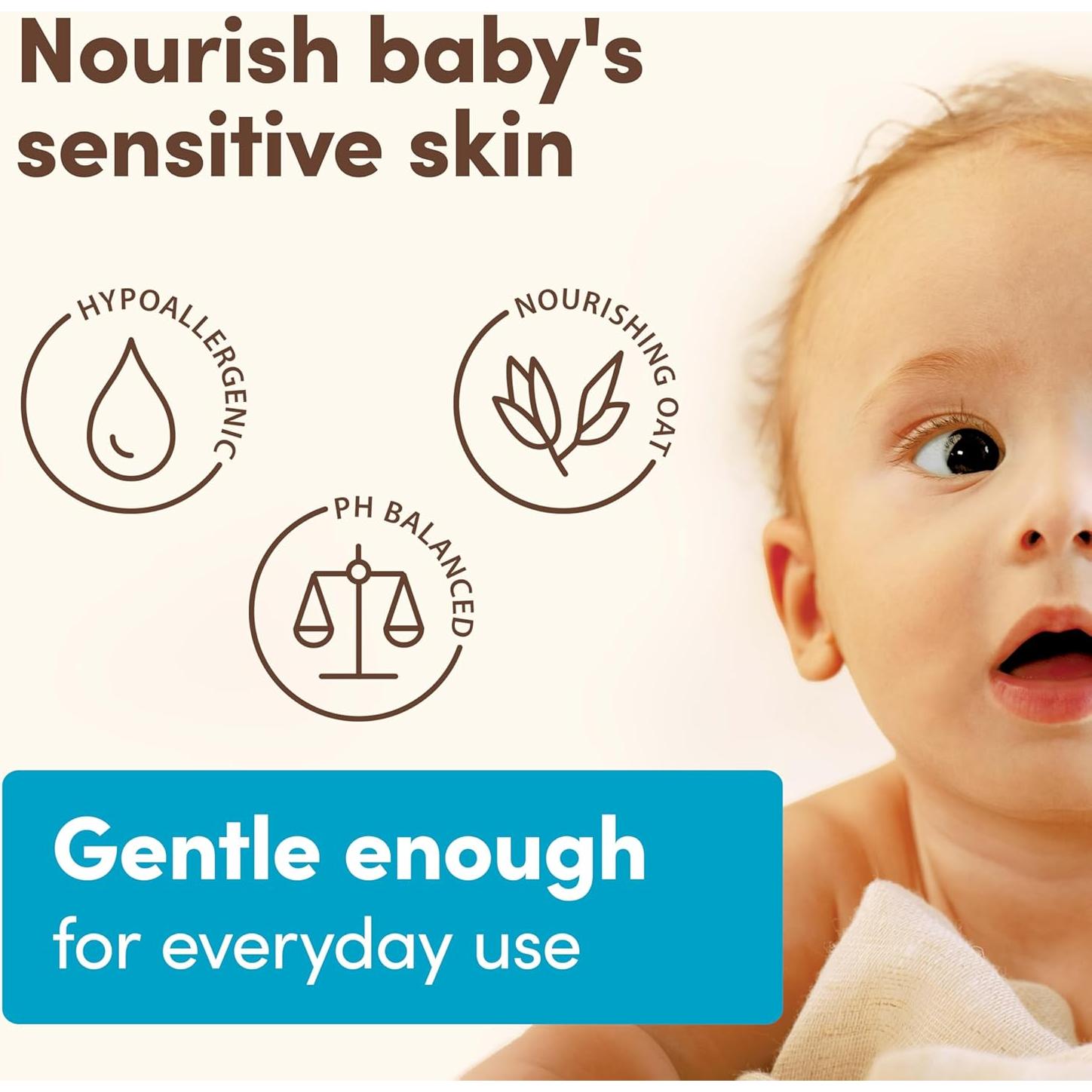 Loción Corporal Hidratante Aveeno Baby 532 ml Hipoalergénica