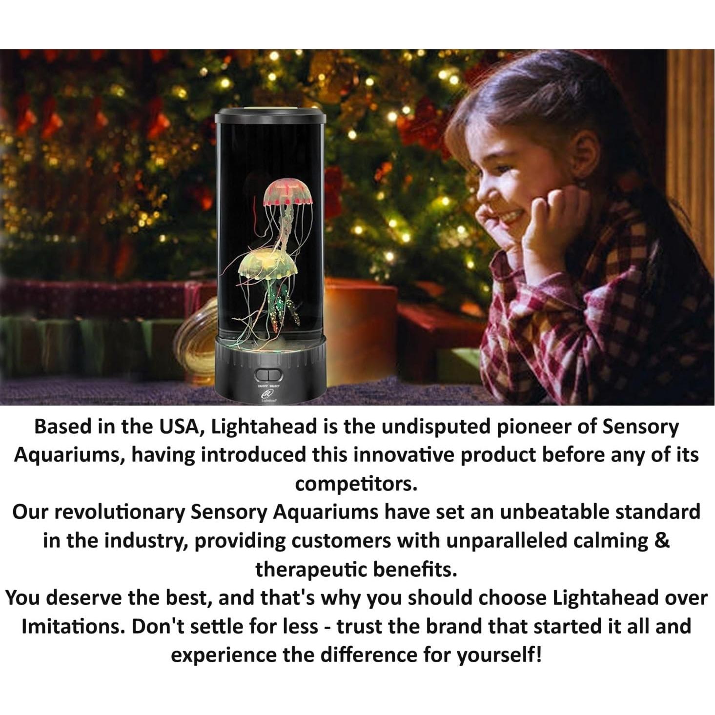 Lámpara de Acuario LED Lightahead Grande 18 LEDs Multicolor