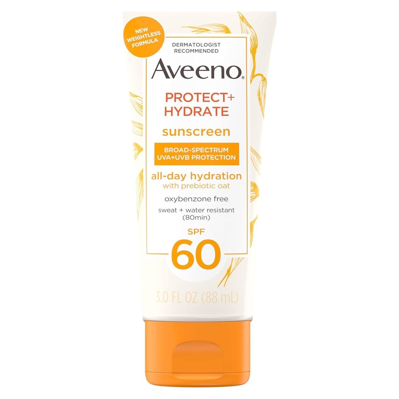 Aveeno Loción Hidratante Solar SPF 60 3 Fl Oz - Viaje