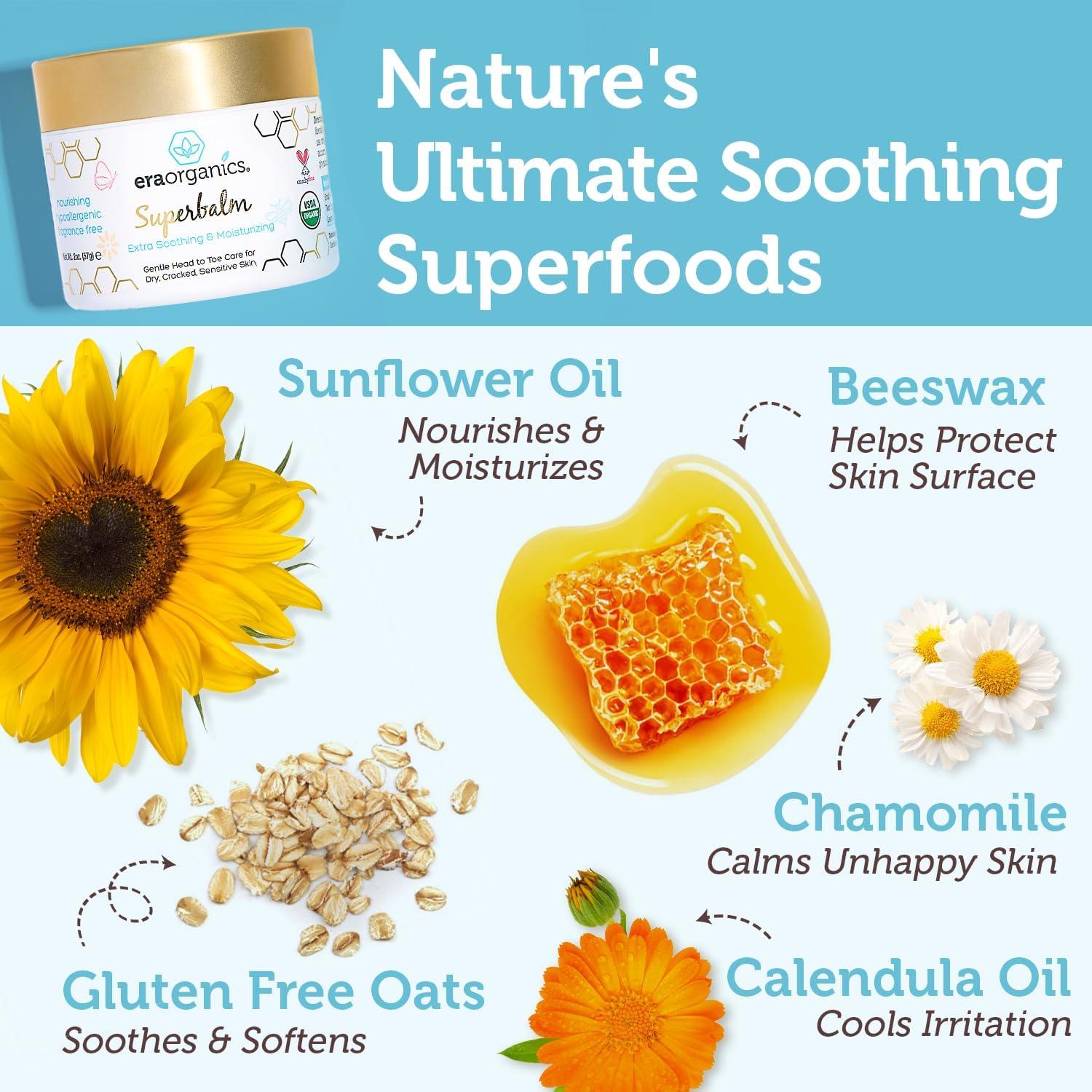 Ungüento Curativo Era Organics Super Balm 56.7g Piel Sensible
