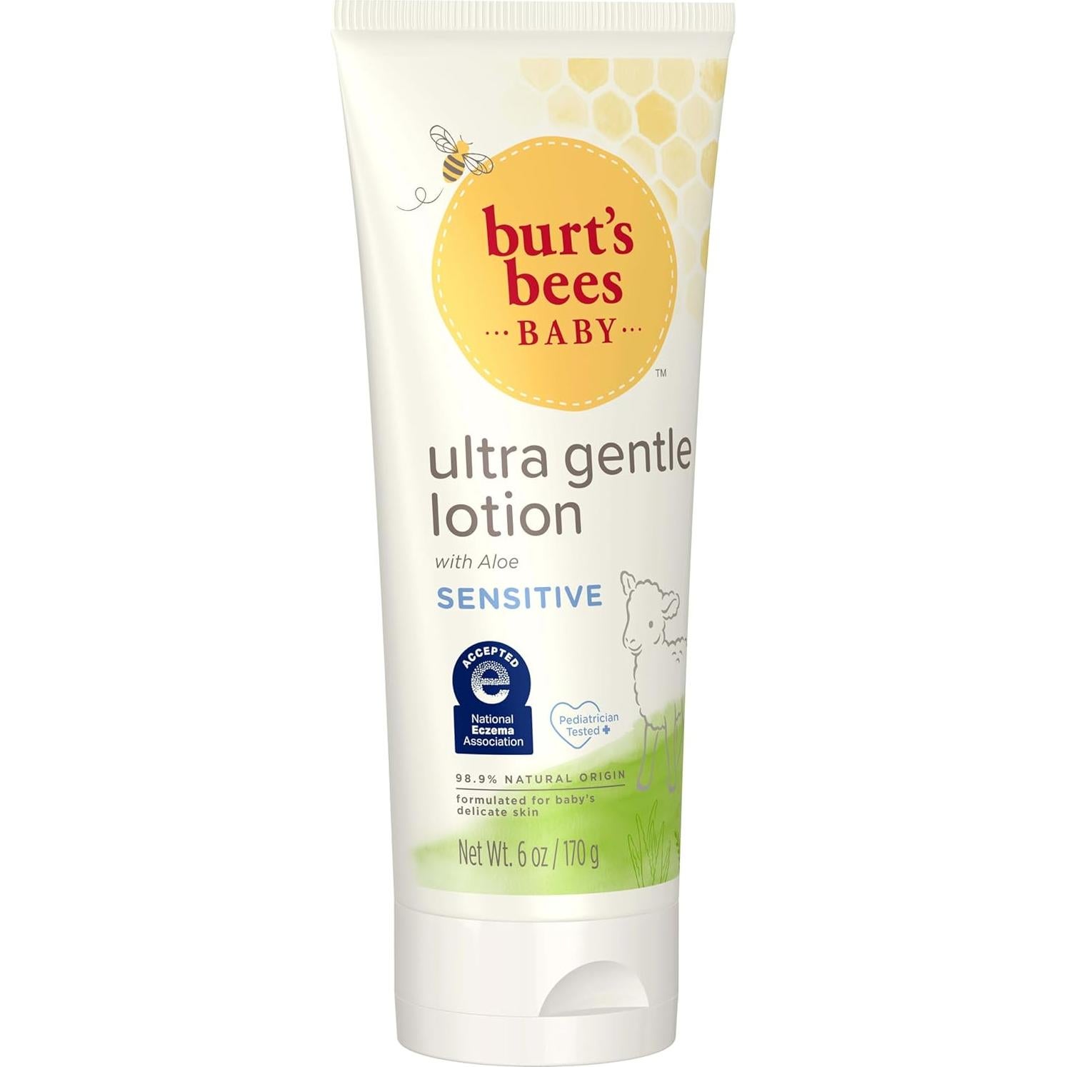 Loción Ultra Suave Burt's Bees para Bebés con Aloe 170g