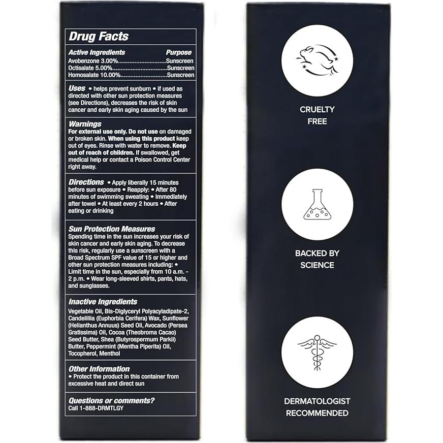 Bálsamo Labial DRMTLGY SPF 25 - Hidratante con Aguacate 7.09 g