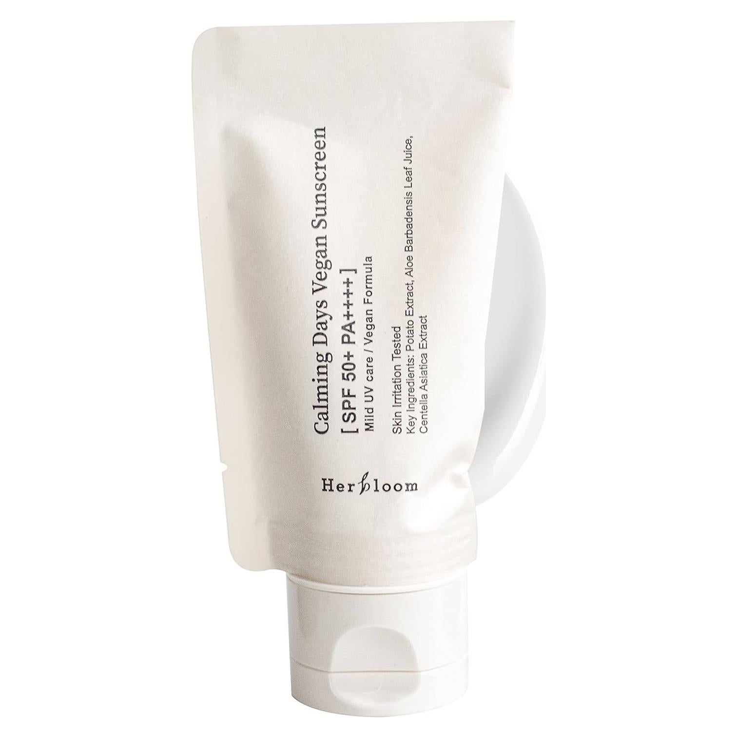 Protector Solar Vegano Herbloom SPF 50+ Facial 50 ml