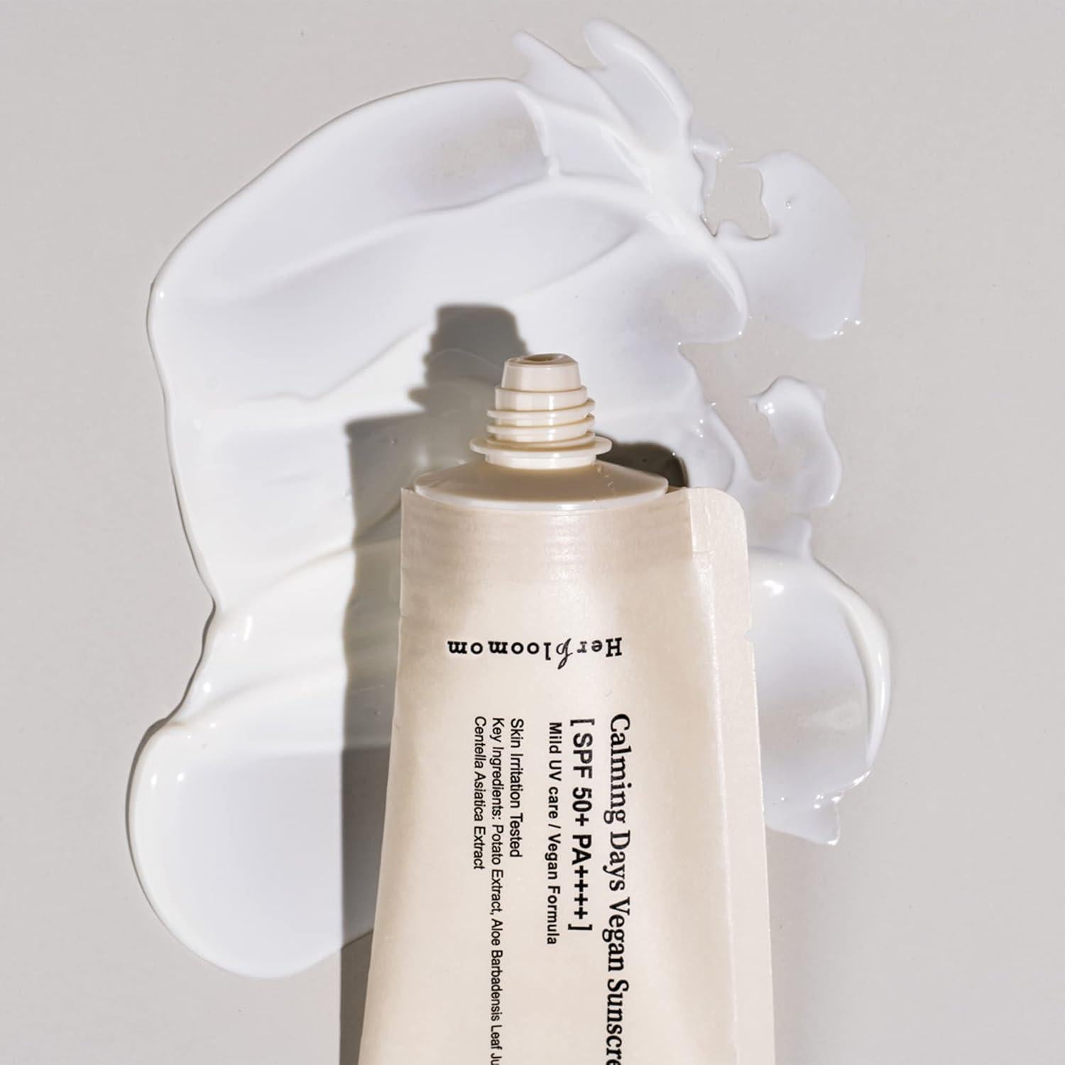 Protector Solar Vegano Herbloom SPF 50+ Facial 50 ml