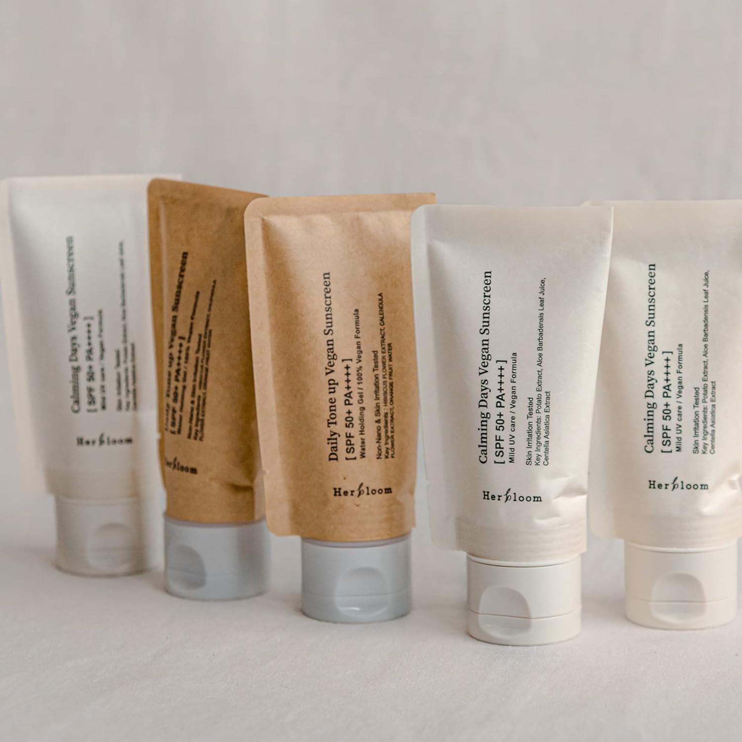 Protector Solar Vegano Herbloom SPF 50+ Facial 50 ml