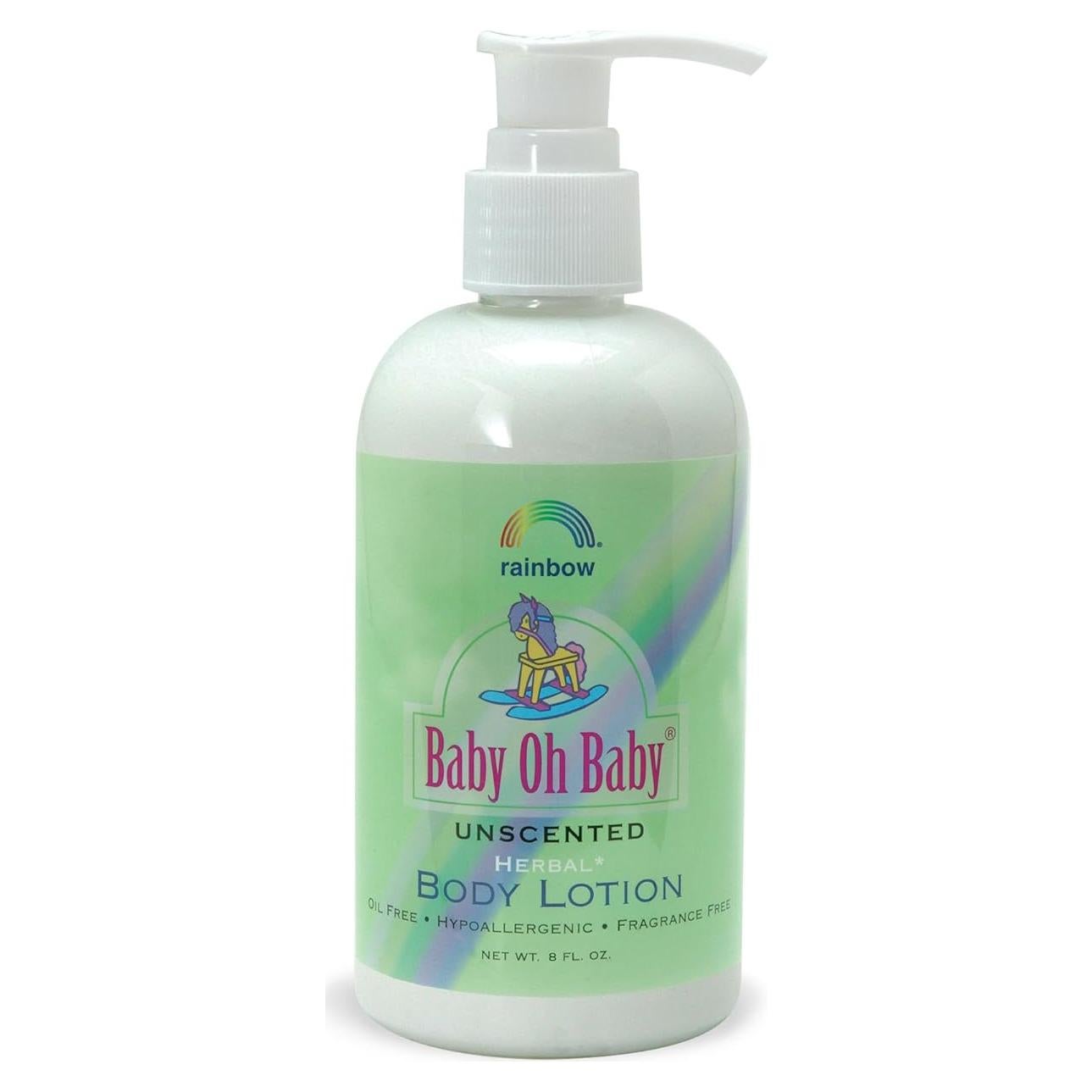 Loción Corporal Sin Fragancia Rainbow Research Baby 226.8 g