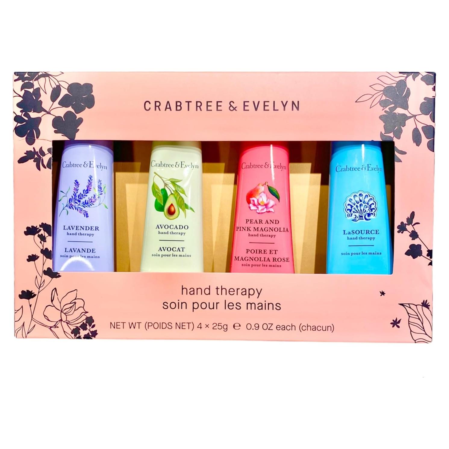 Set de 4 Cremas de Manos Crabtree & Evelyn 25.5g
