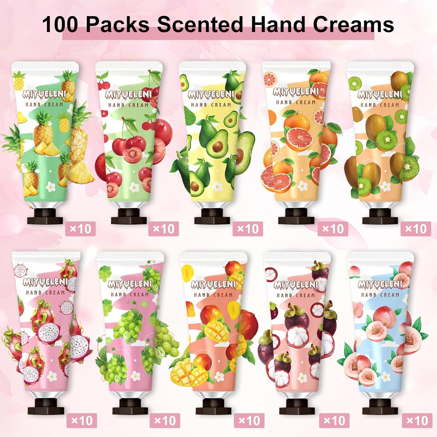 Set de 100 Mini Cremas de Manos Aottom - Hidratación Natural