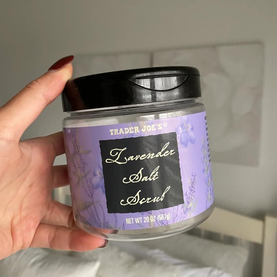 Exfoliante de Sal de Lavanda Trader Joe's 2 Paquetes 1.41kg