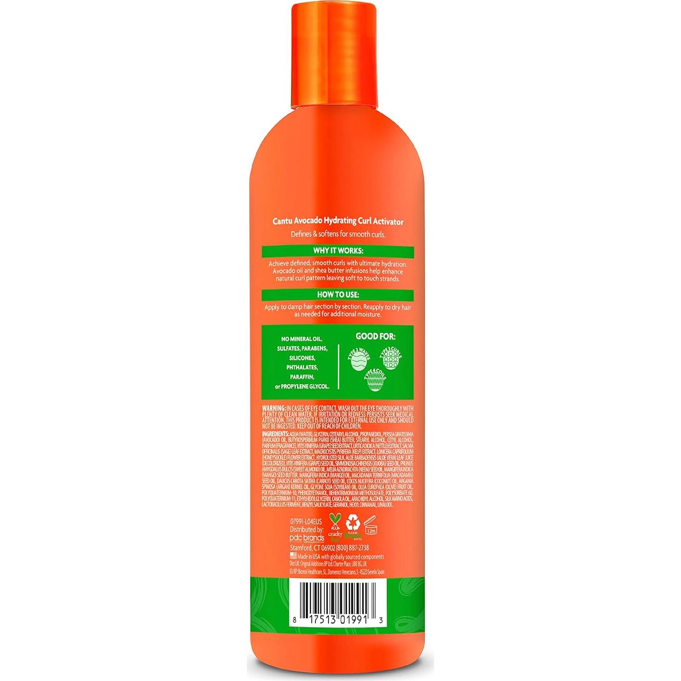 Crema Activadora de Rizos Cantu con Aguacate y Karité 680 g