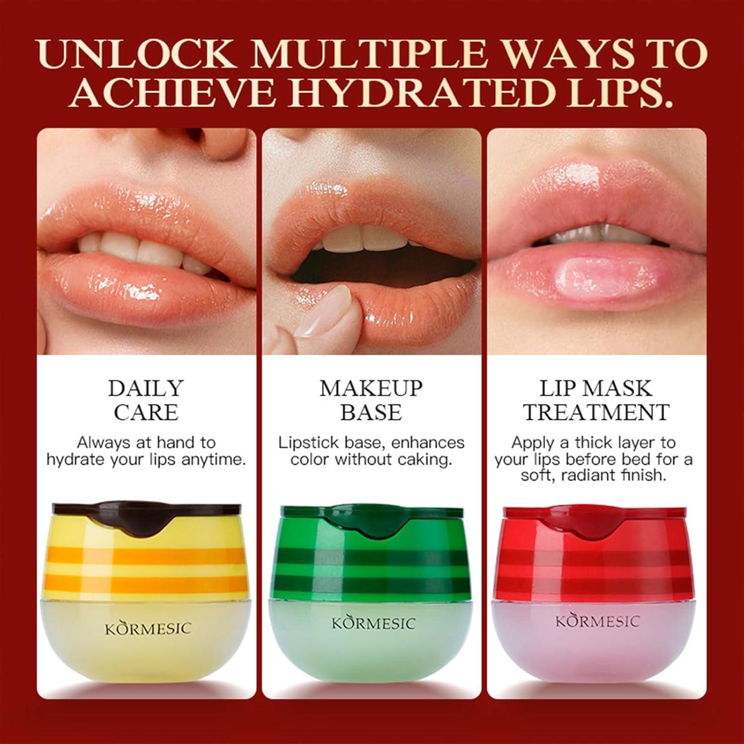 Bálsamo Labial Hidratante Charm Kiss 3PCS Miel Aguacate