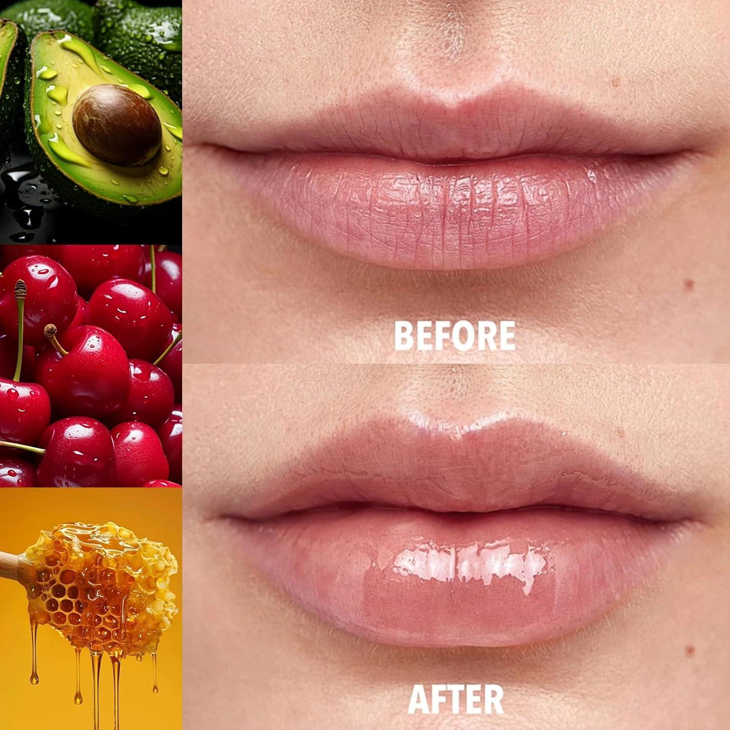 Bálsamo Labial Hidratante Charm Kiss 3PCS Miel Aguacate