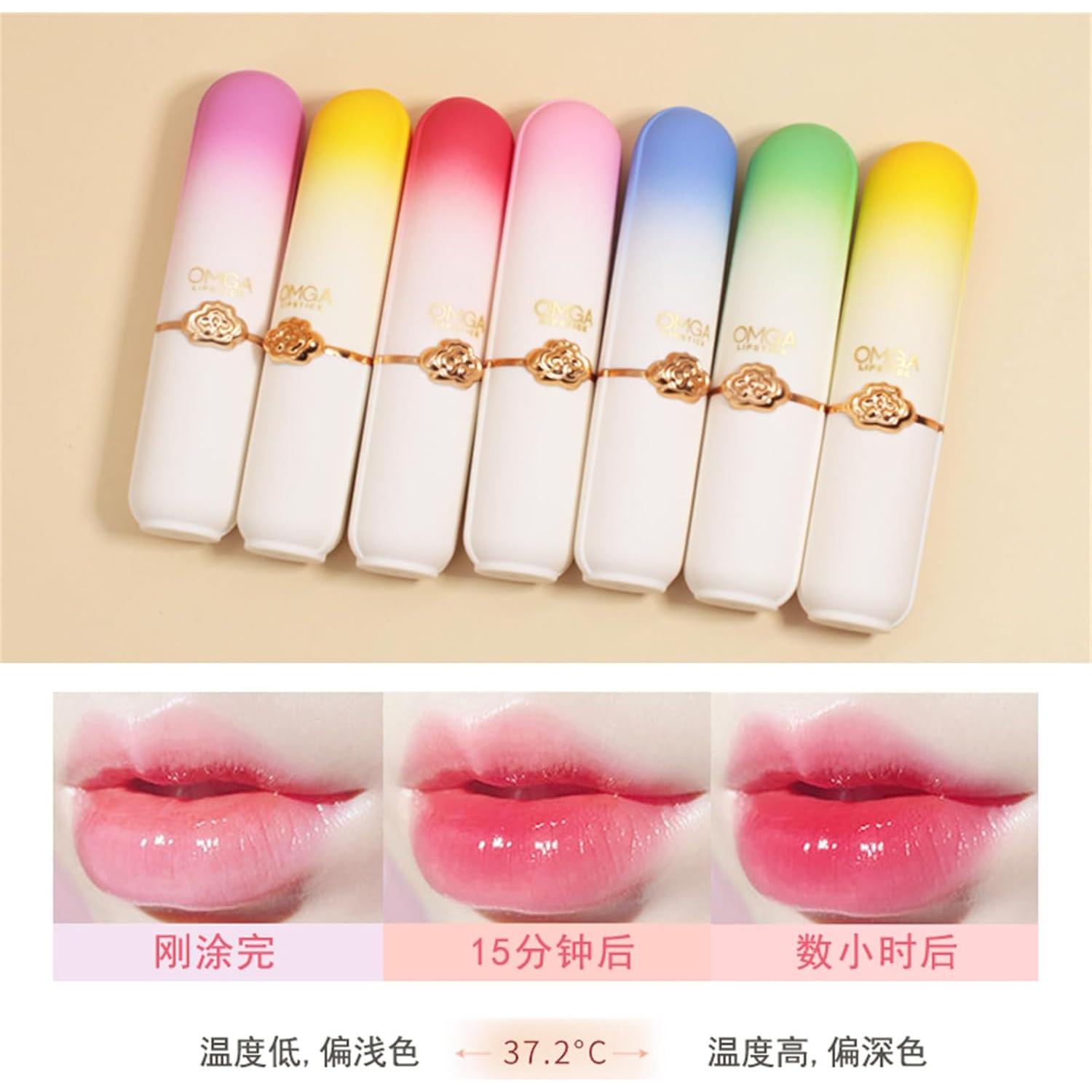 Set de 6 Pintalabios de Gel Bonnie Choice - Cambia de Color