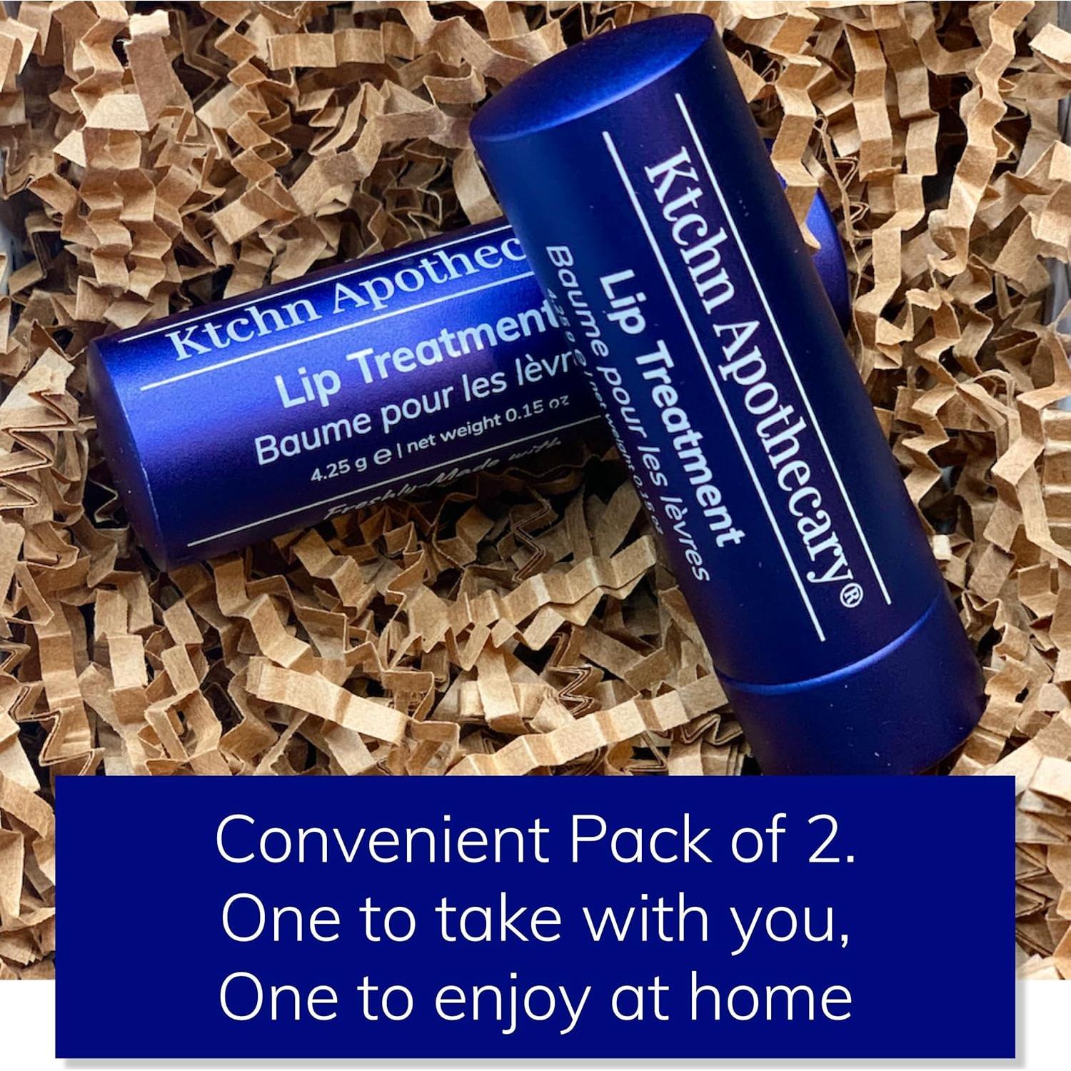 Bálsamo Labial Ultra-Hidratante Ktchn Apothecary 2 Unidades